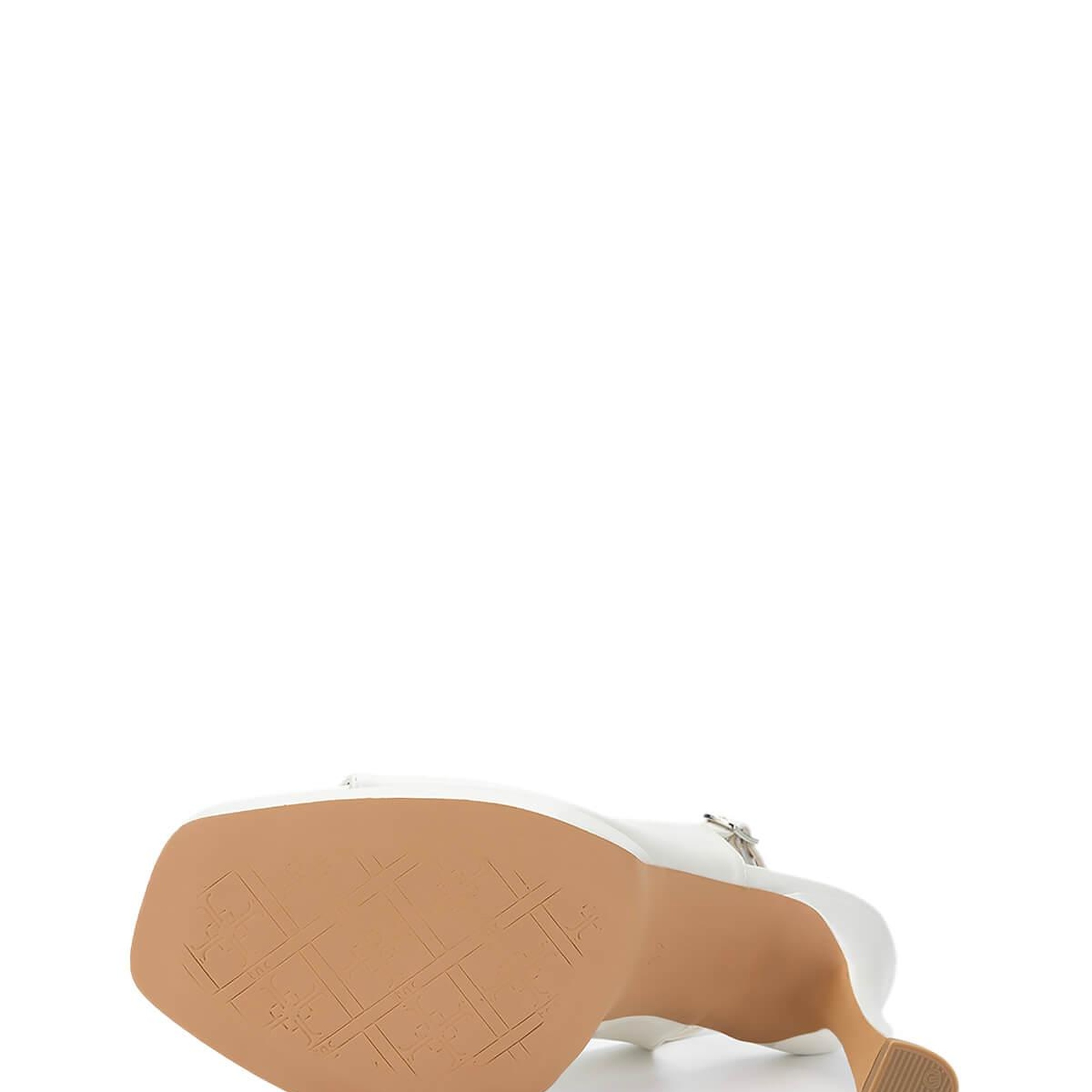 Tamer Tanca Kadın Vegan Beyaz Sedef Topuklu Ayakkabı