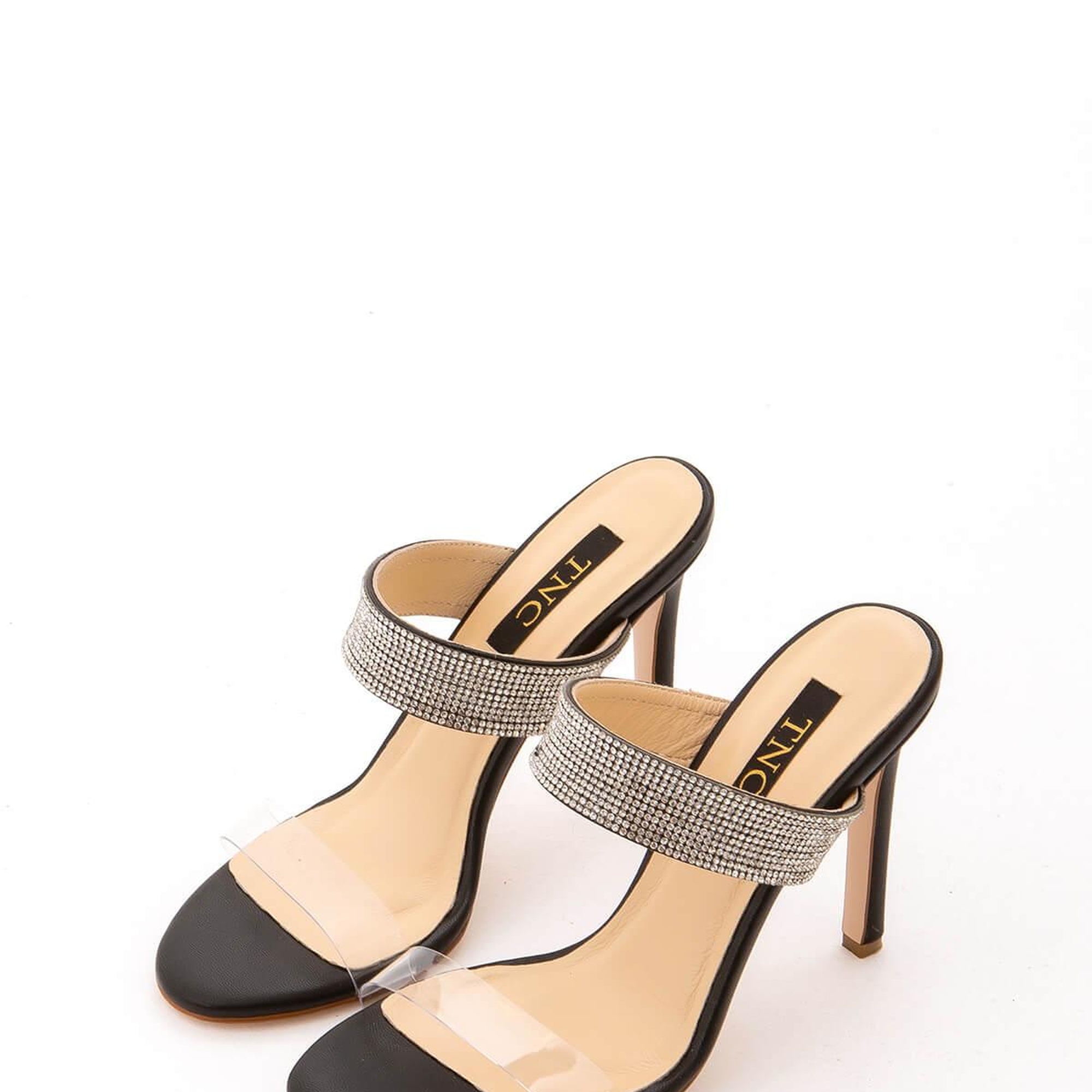 Tamer Tanca Kadın Vegan Siyah Topuklu Ayakkabı