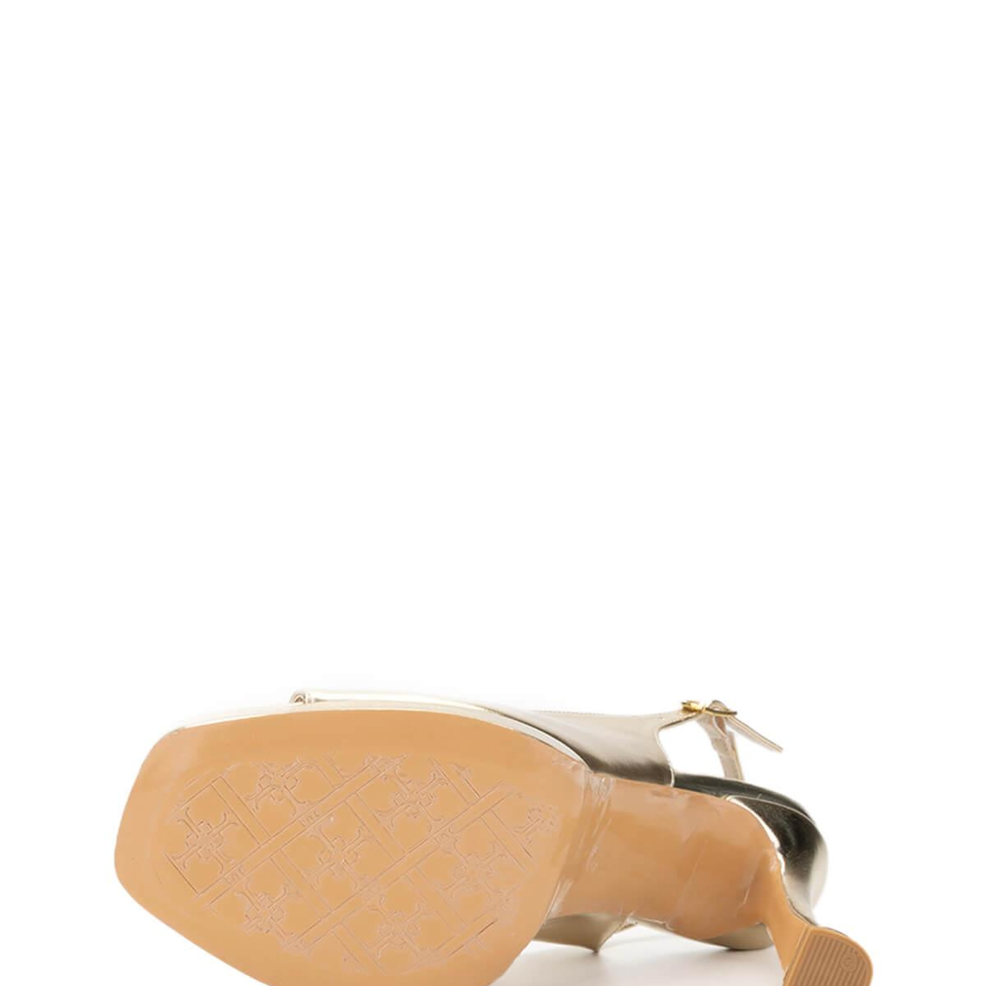 Tamer Tanca Kadın Vegan Dore Topuklu Ayakkabı