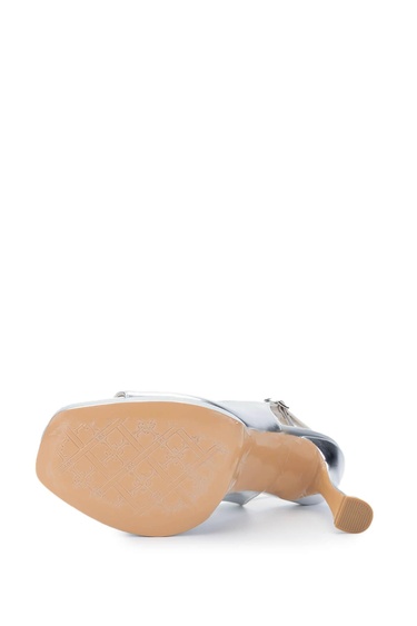  Tamer Tanca Kadın Vegan Lame Topuklu Ayakkabı