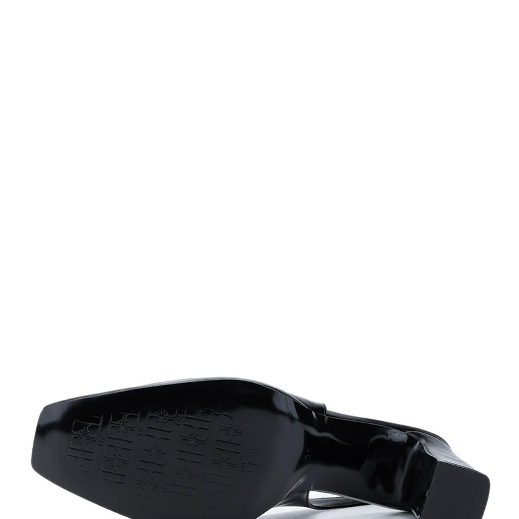 Tamer Tanca Kadın Vegan Siyah Topuklu Ayakkabı