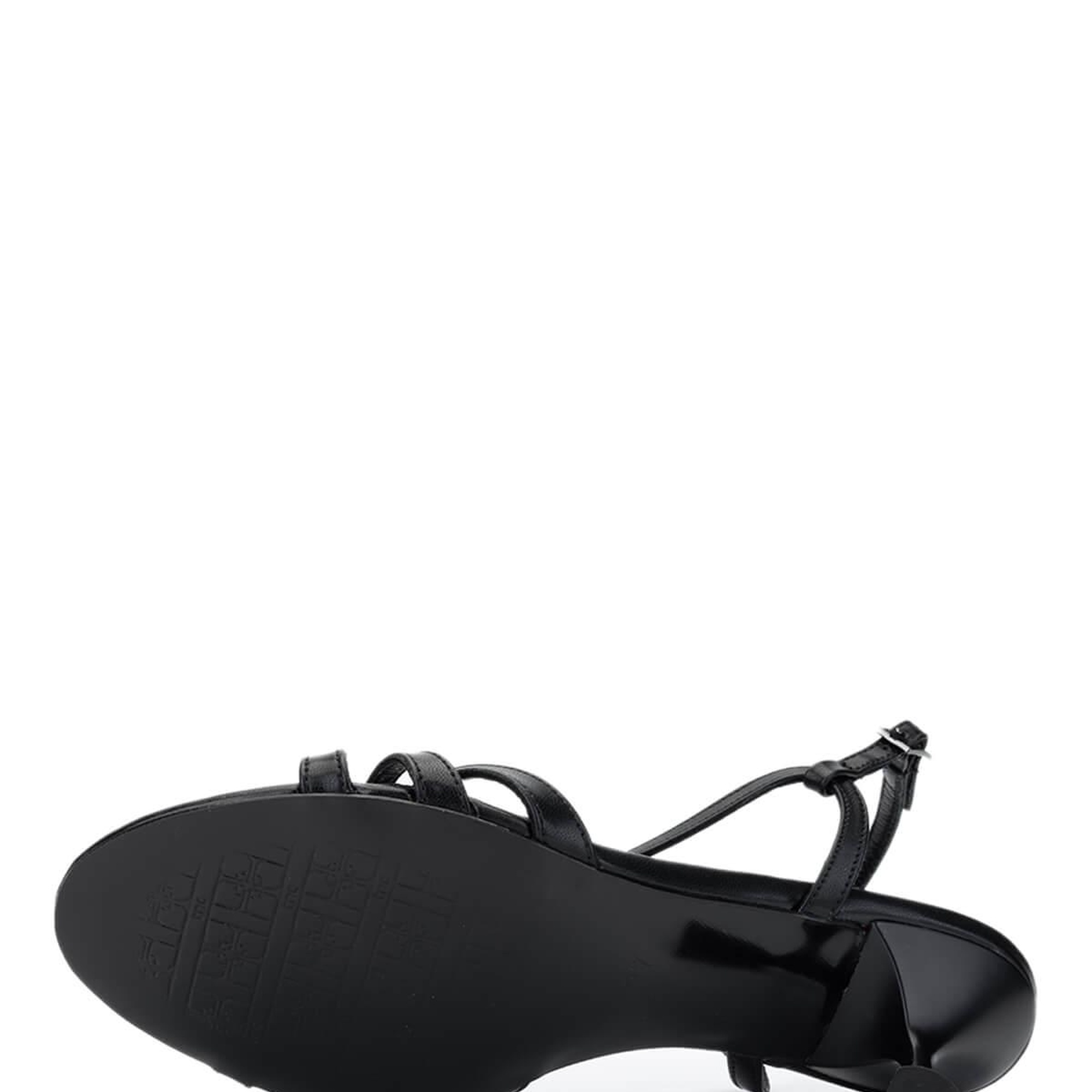 Tamer Tanca Kadın Vegan Siyah Topuklu Ayakkabı