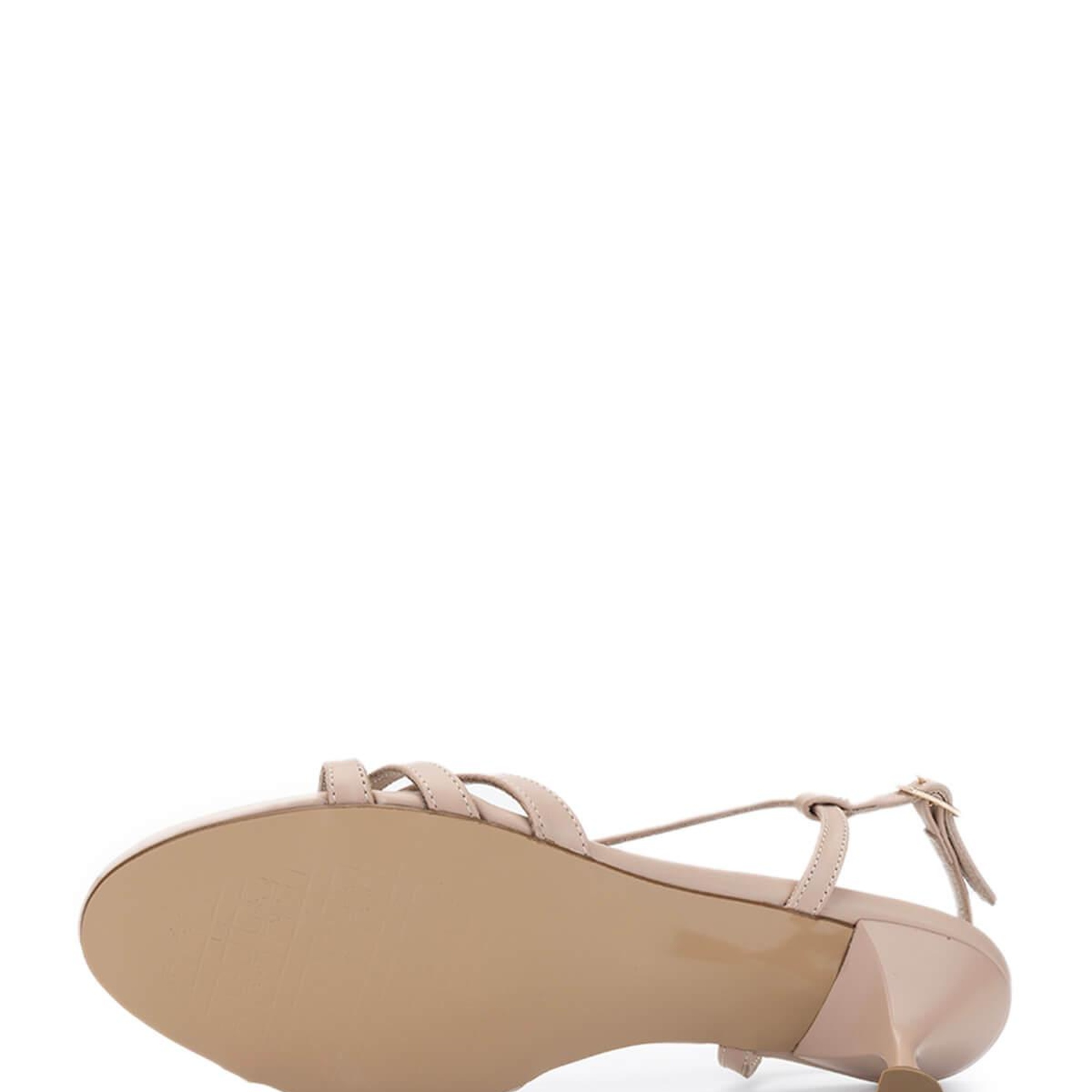 Tamer Tanca Kadın Vegan Bej Topuklu Ayakkabı