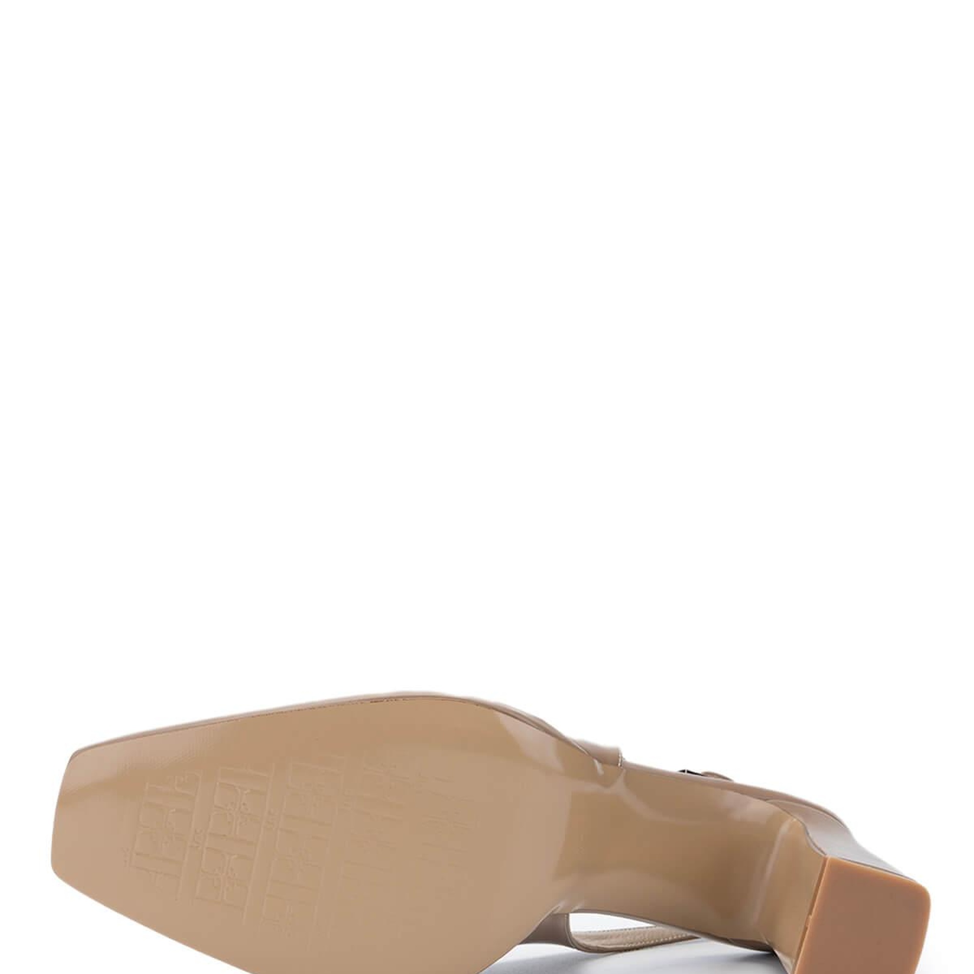 Tamer Tanca Kadın Vegan Bej Topuklu Ayakkabı