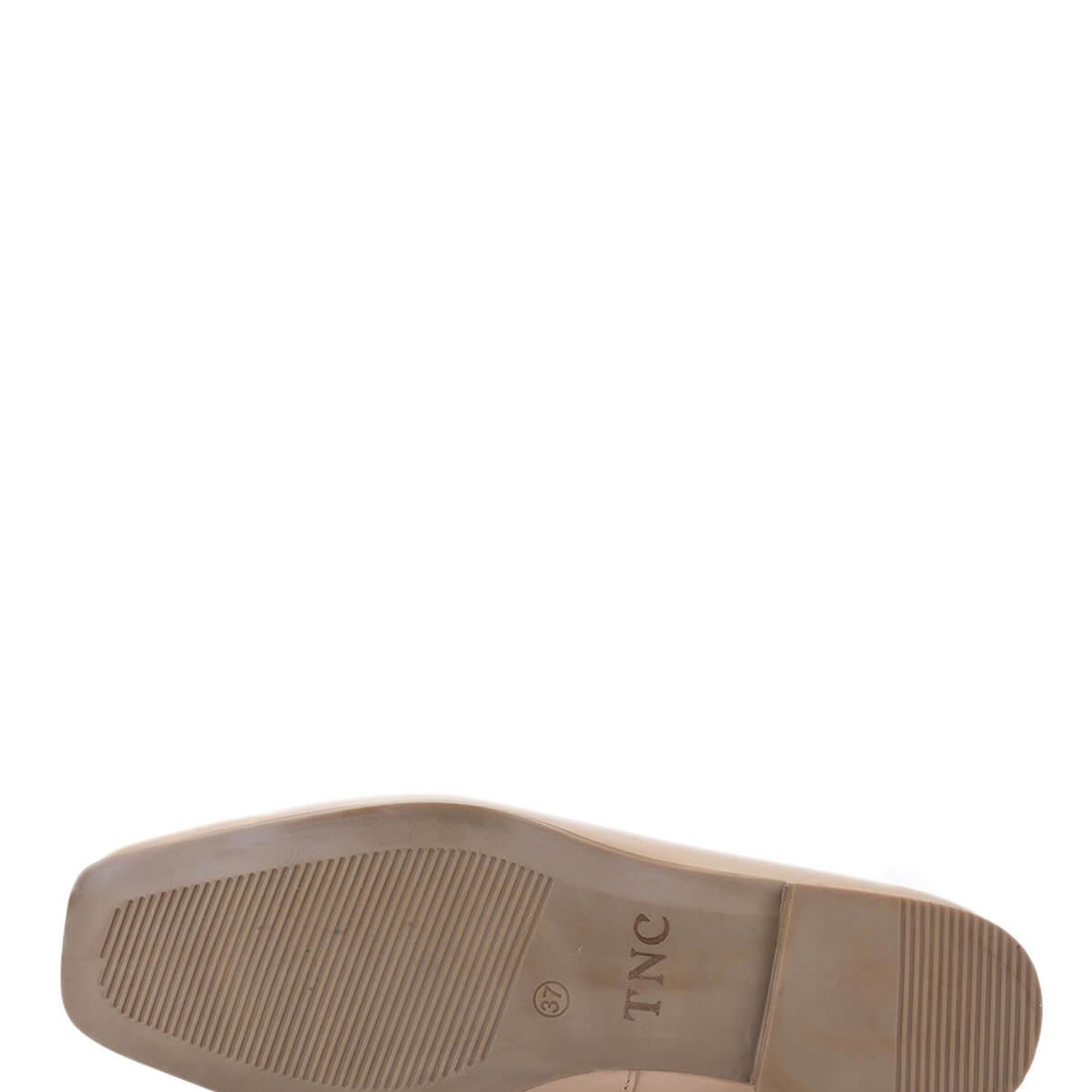 Tamer Tanca Kadın Hakiki Deri Bej Loafer Ayakkabı