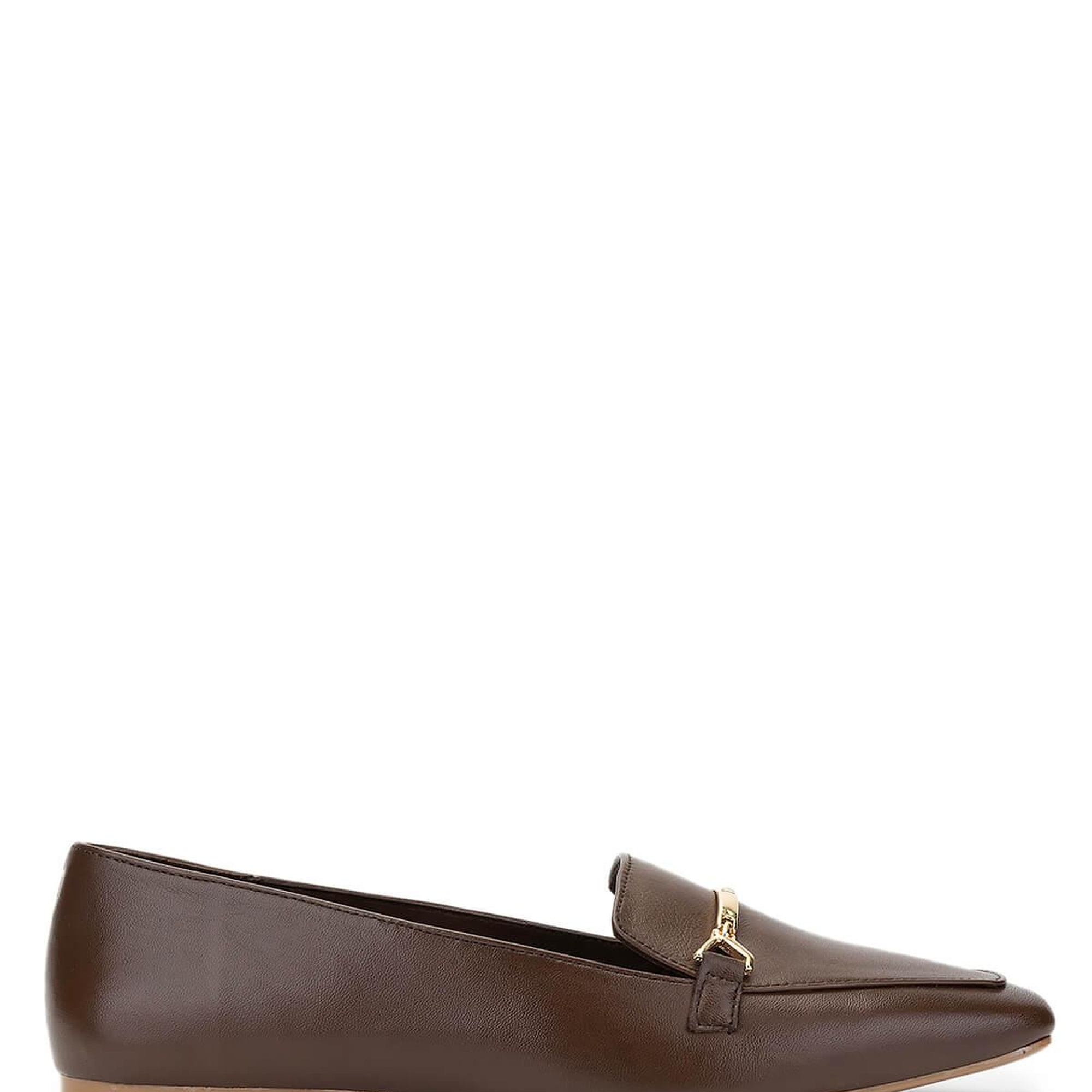 Tamer Tanca Kadın Hakiki Deri Kahverengi Loafer Ayakkabı