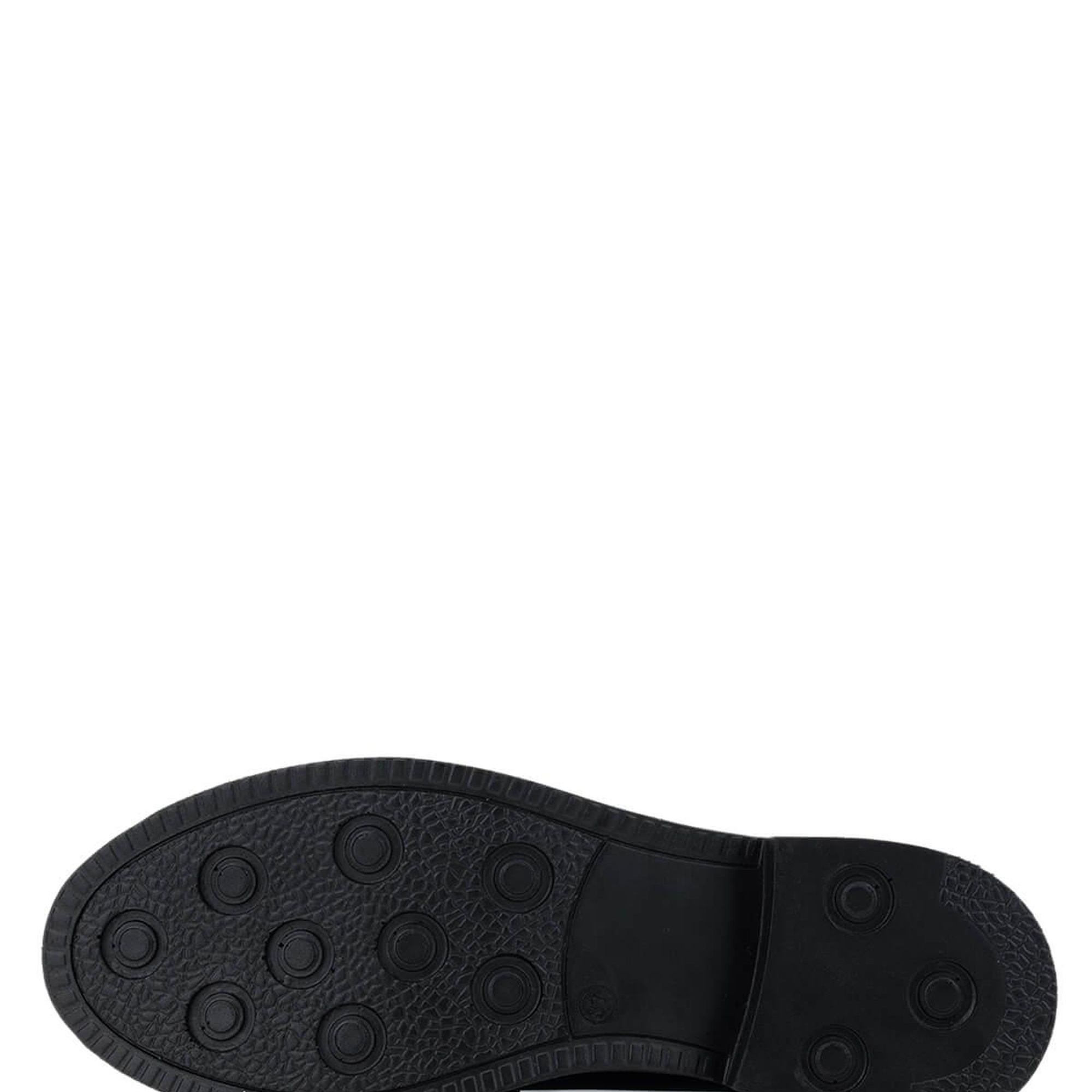 Tamer Tanca Kadın Vegan Siyah Açma Loafer Ayakkabı