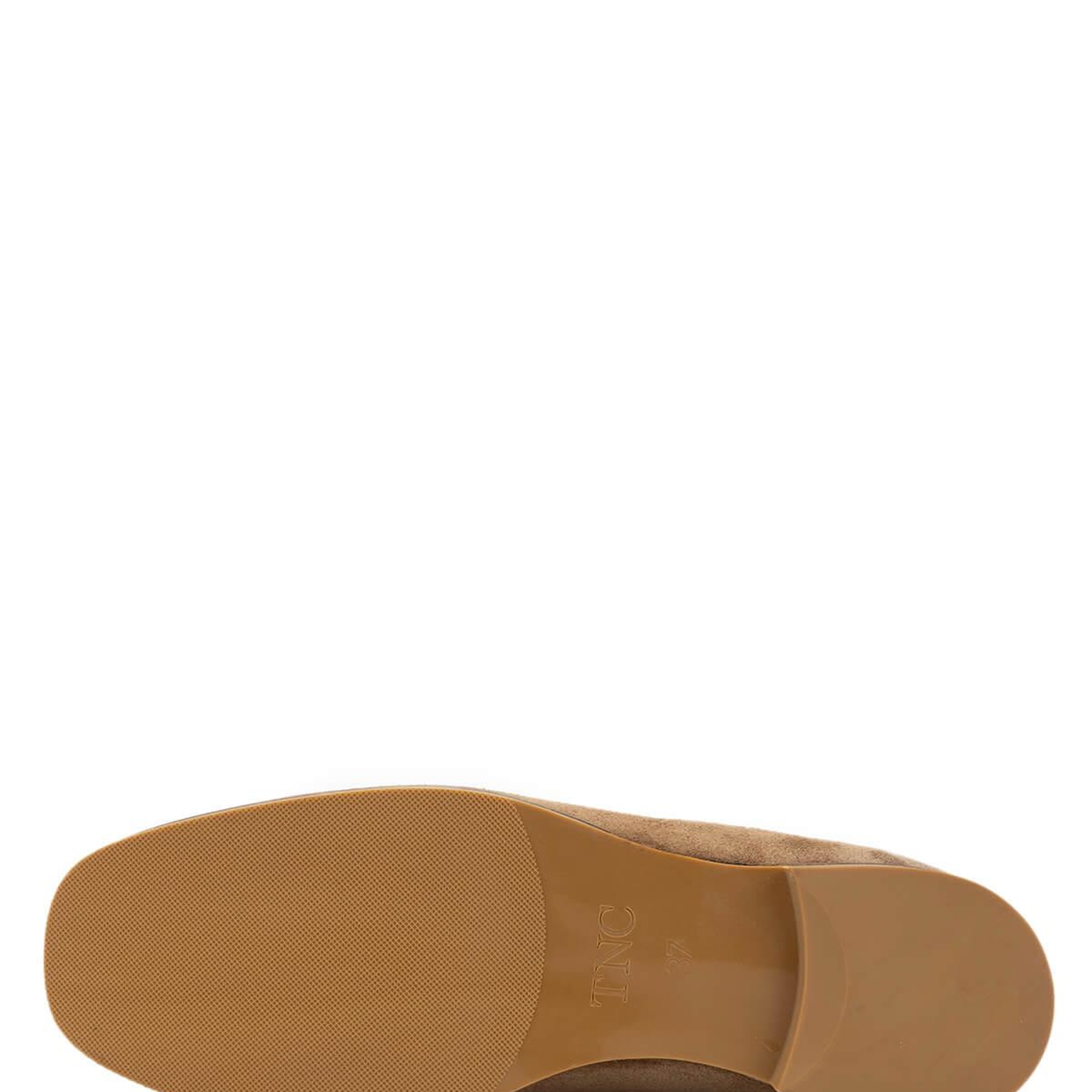 Tamer Tanca Kadın Hakiki Deri Tütün Süet Loafer Ayakkabı