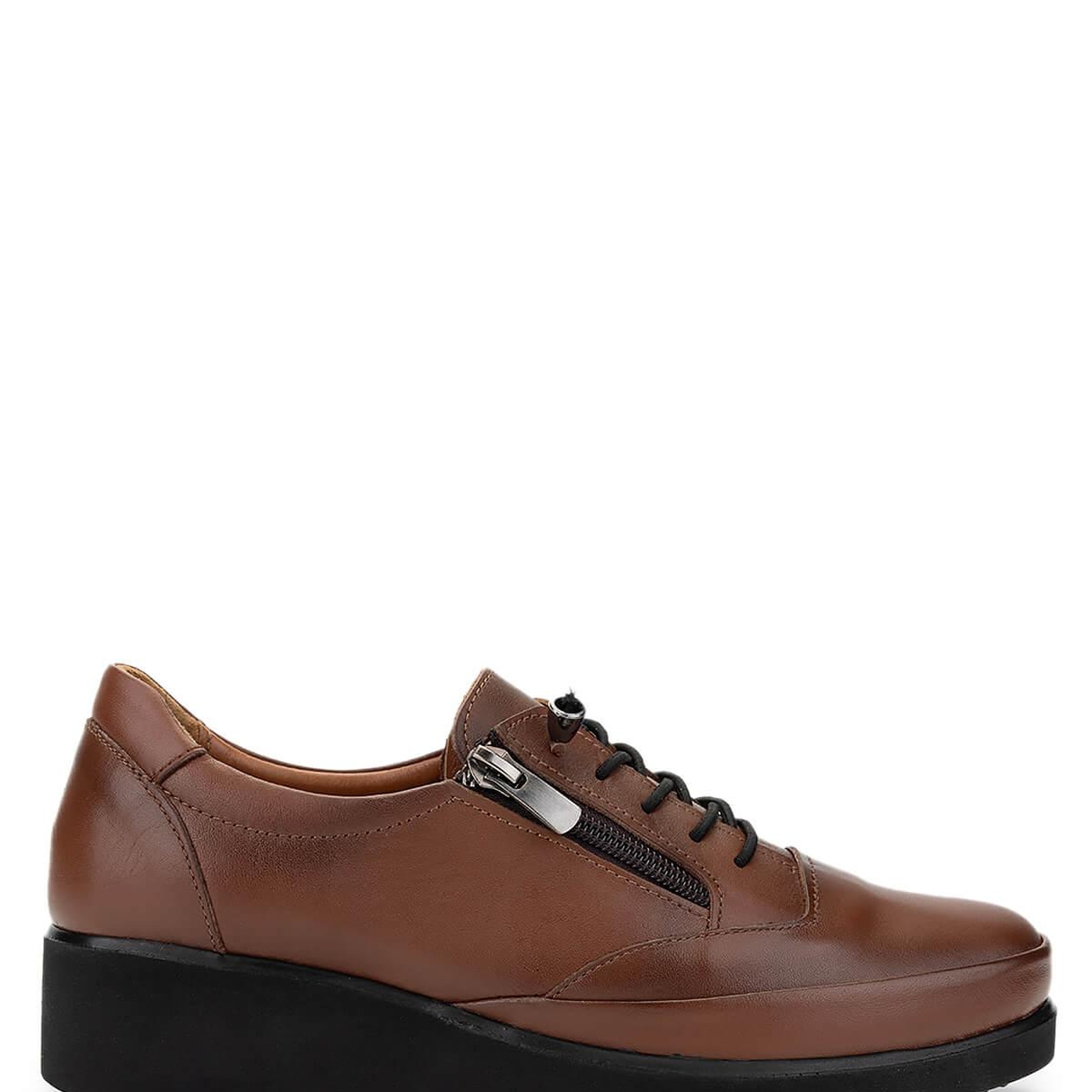 Tamer Tanca Kadın Hakiki Deri Taba Casual Ayakkabı