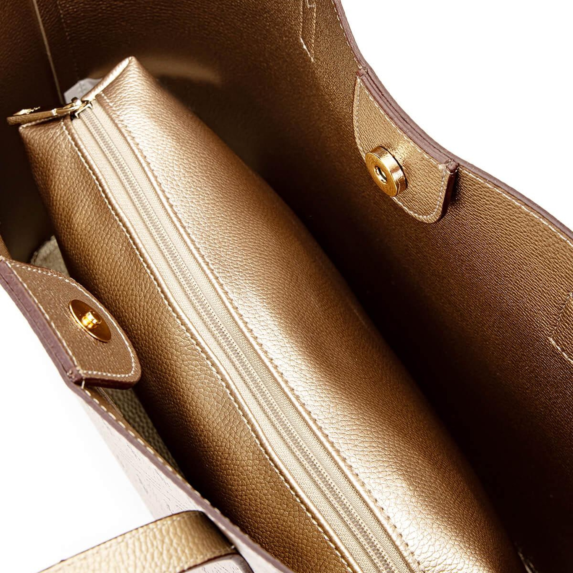 Tamer Tanca Kadın Vegan Altın Omuz Çanta