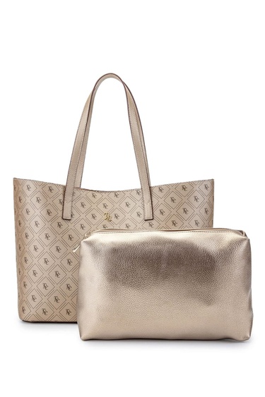  Tamer Tanca Kadın Vegan Altın Omuz Çanta