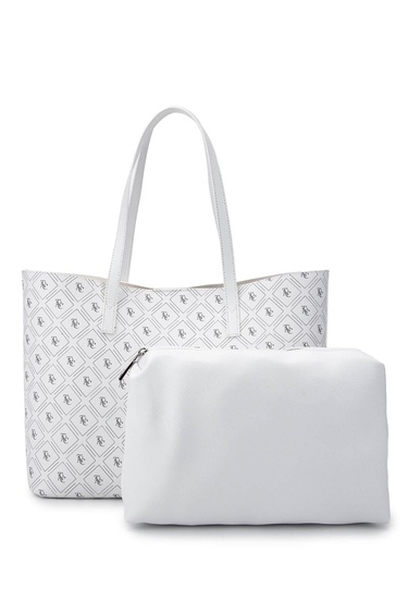  Tamer Tanca Kadın Vegan Beyaz Omuz Çanta