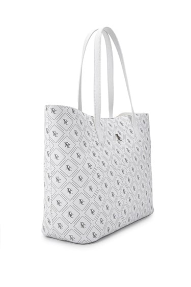  Tamer Tanca Kadın Vegan Beyaz Omuz Çanta