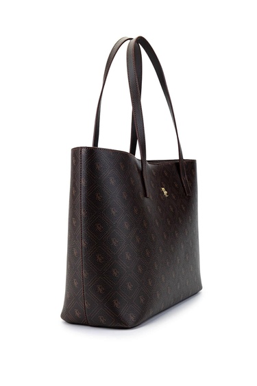  Tamer Tanca Kadın Vegan Kahverengi Omuz Çanta