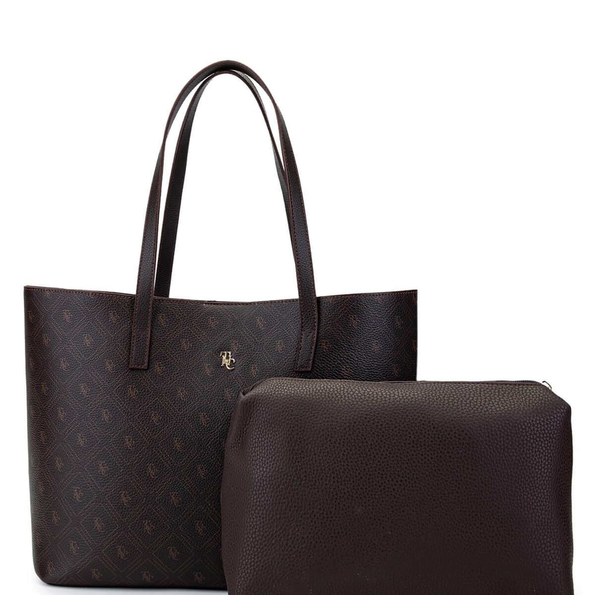 Tamer Tanca Kadın Vegan Kahverengi Omuz Çanta