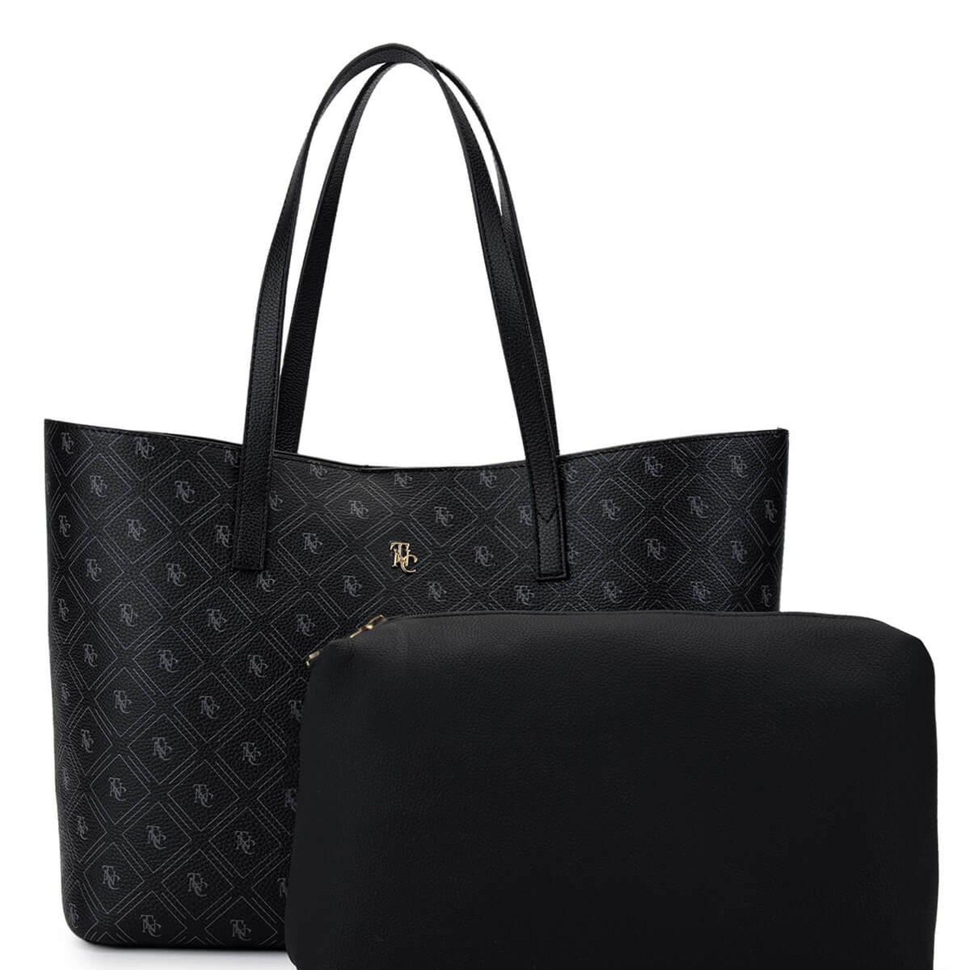 Tamer Tanca Kadın Vegan Siyah Omuz Çanta