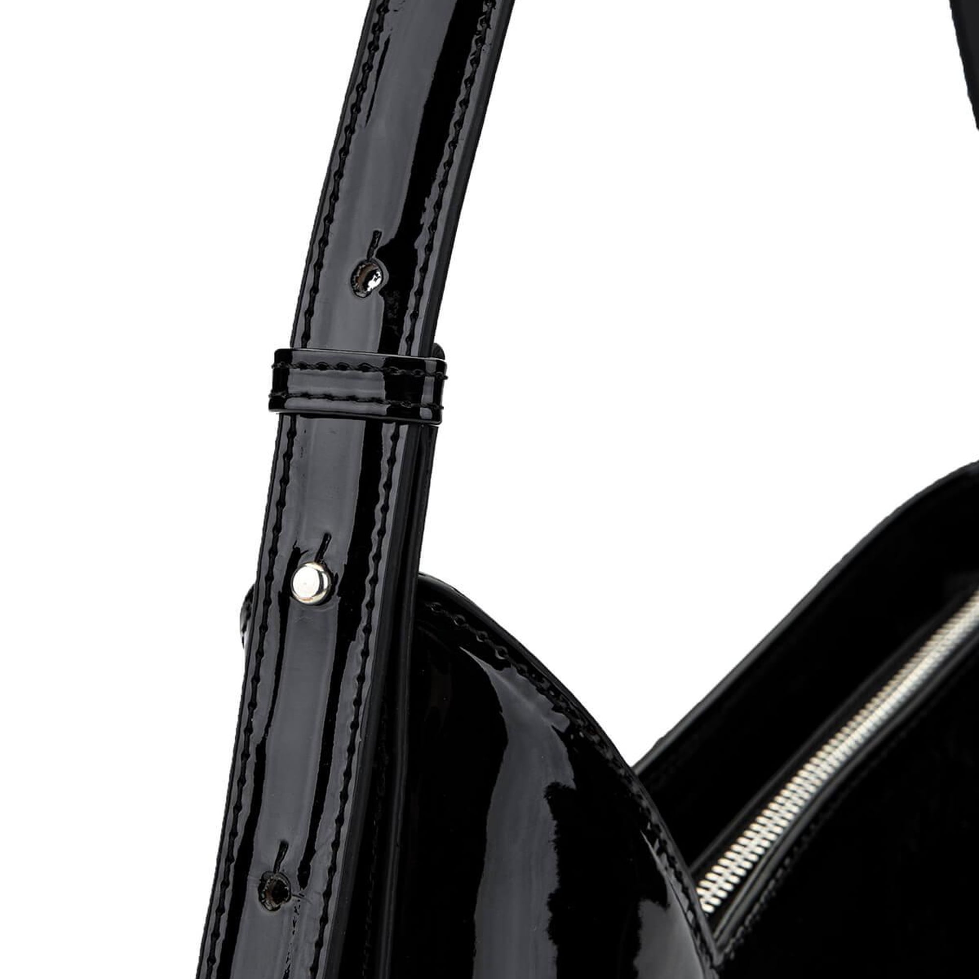 Tamer Tanca Kadın Vegan Siyah Rugan Omuz Çanta