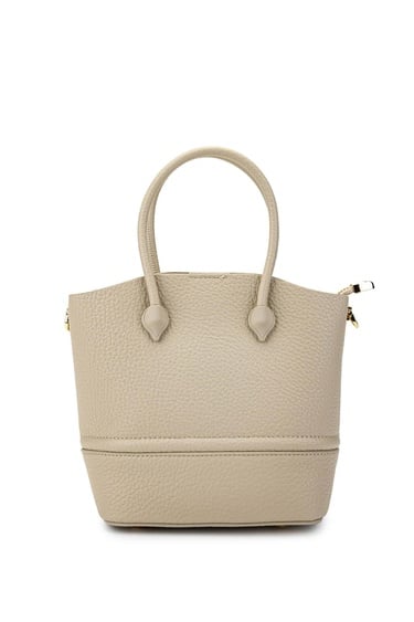  Tamer Tanca Kadın Vegan Bej Omuz Çanta