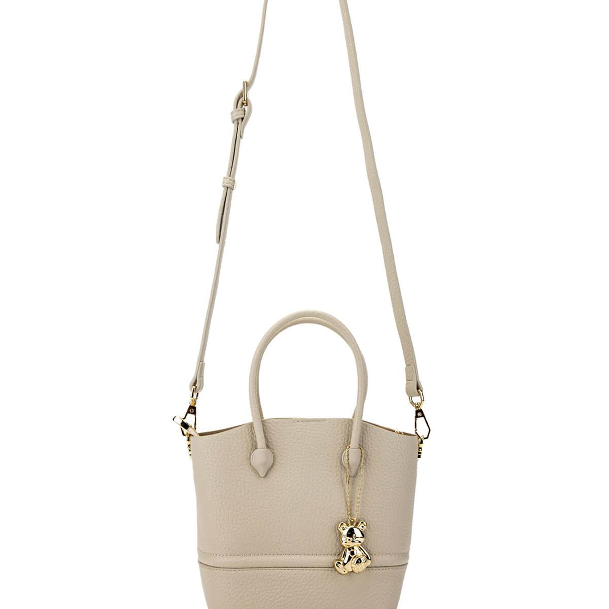 Tamer Tanca Kadın Vegan Bej Omuz Çanta