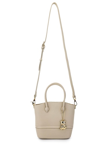  Tamer Tanca Kadın Vegan Bej Omuz Çanta