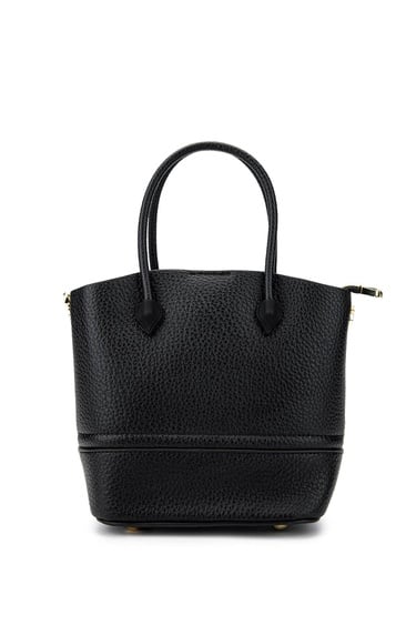  Tamer Tanca Kadın Vegan Siyah Omuz Çanta