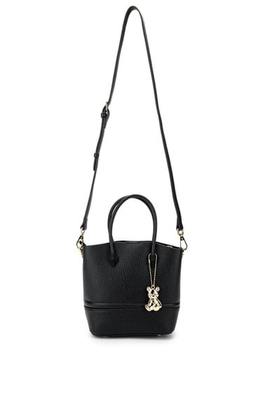  Tamer Tanca Kadın Vegan Siyah Omuz Çanta
