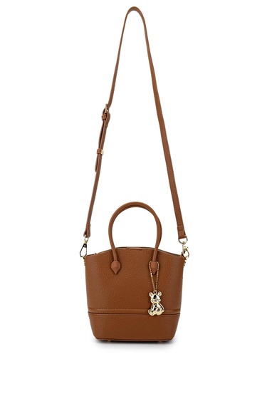  Tamer Tanca Kadın Vegan Camel Omuz Çanta