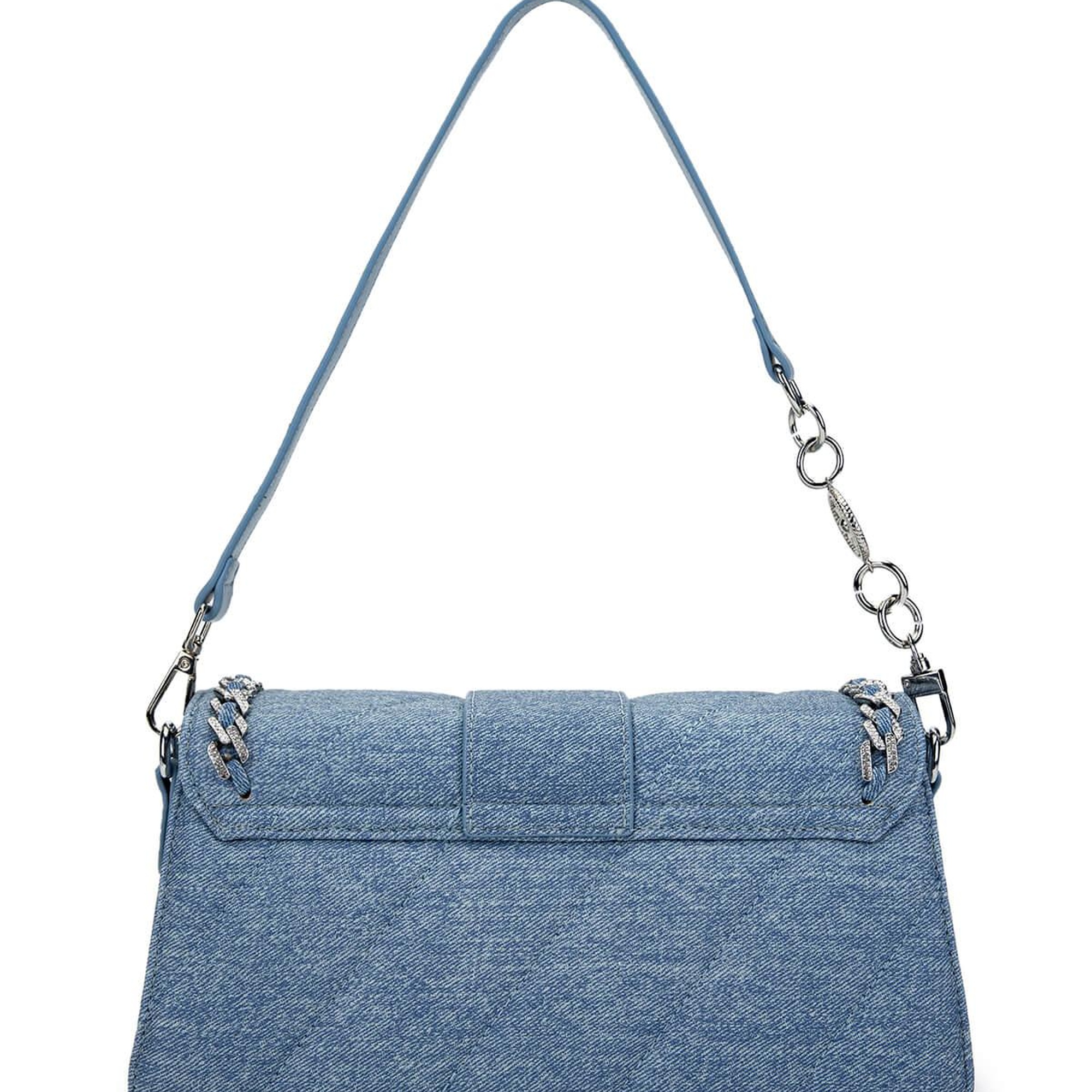 Tamer Tanca Kadın Vegan Mavi Omuz Çanta