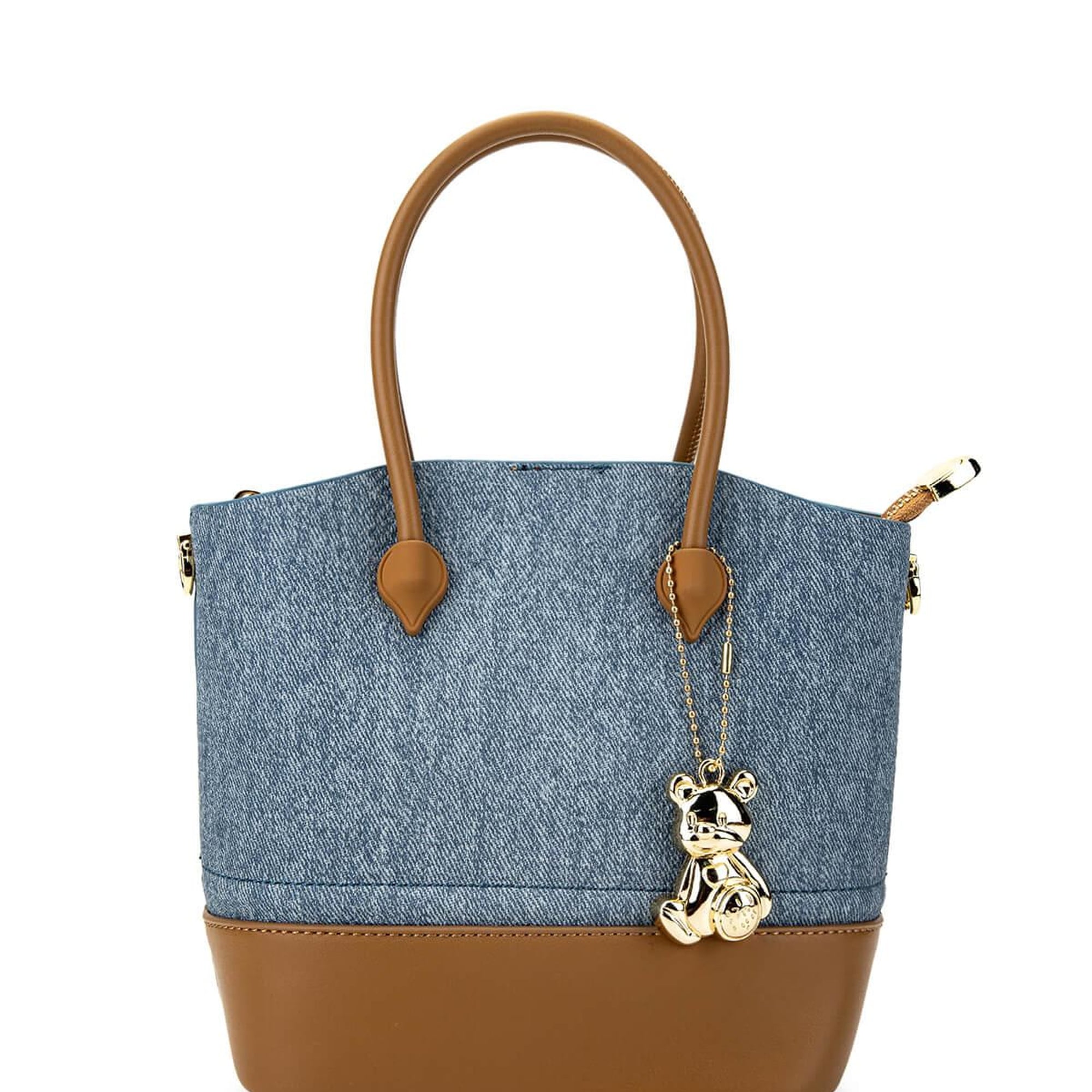 Tamer Tanca Kadın Vegan Mavi Omuz Çanta