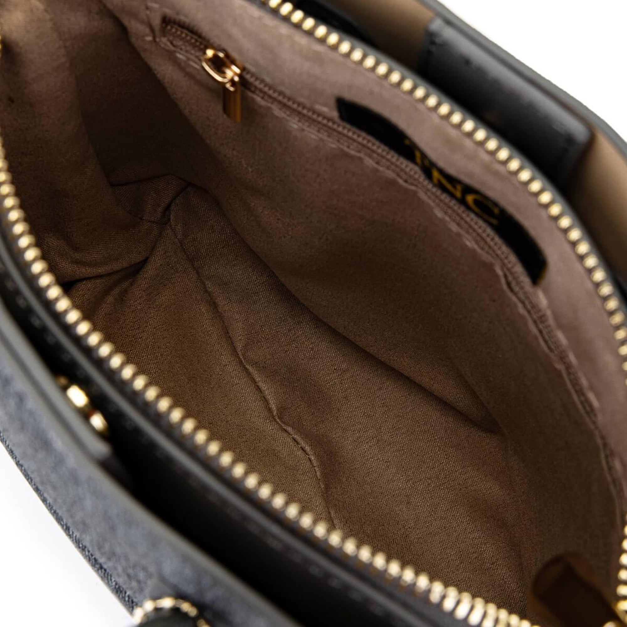 Tamer Tanca Kadın Vegan Koyu Gri Omuz Çanta