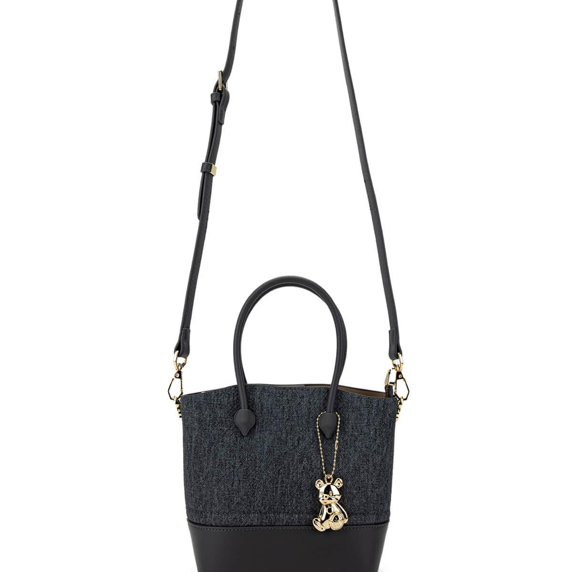 Tamer Tanca Kadın Vegan Koyu Gri Omuz Çanta