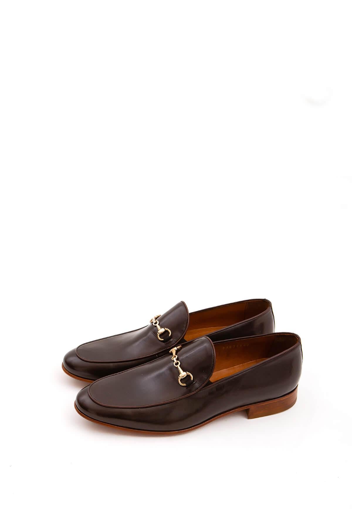 Tamer Tanca Tamer Tanca Erkek Hakiki Deri Taba Bufalo Makosen Ayakkabı Casual Ayakkabı | FashFed Taba - 5. görsel