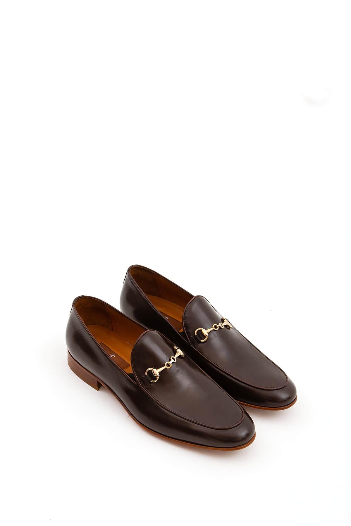 Tamer Tanca Tamer Tanca Erkek Hakiki Deri Taba Bufalo Makosen Ayakkabı Casual Ayakkabı | FashFed Taba - 4. görsel