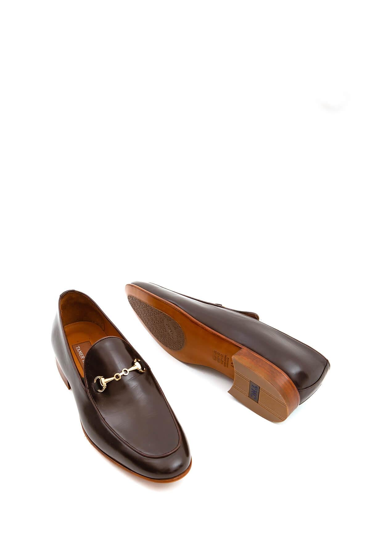 Tamer Tanca Tamer Tanca Erkek Hakiki Deri Taba Bufalo Makosen Ayakkabı Casual Ayakkabı | FashFed Taba - 2. görsel