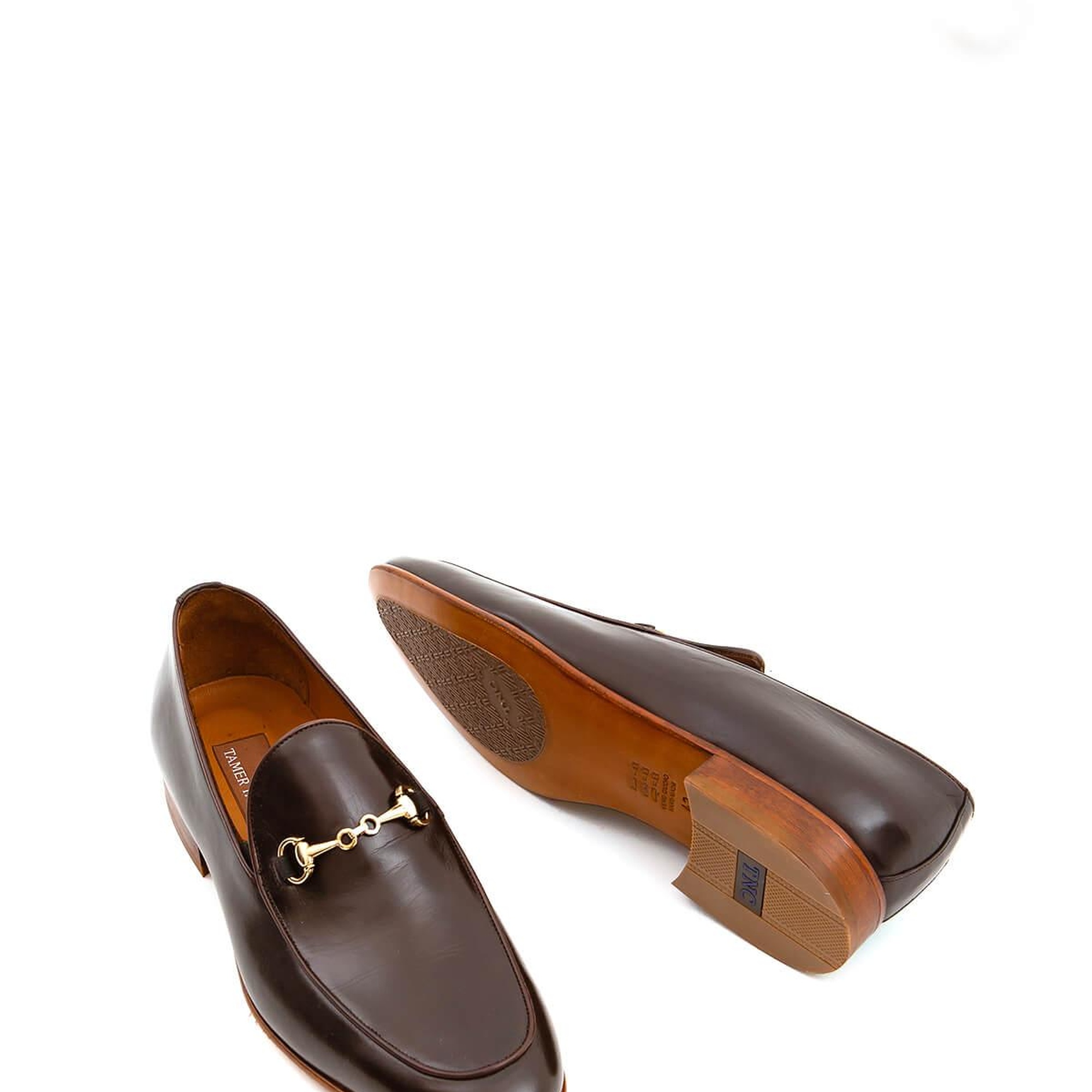 Tamer Tanca Erkek Hakiki Deri Taba Bufalo Makosen Ayakkabı