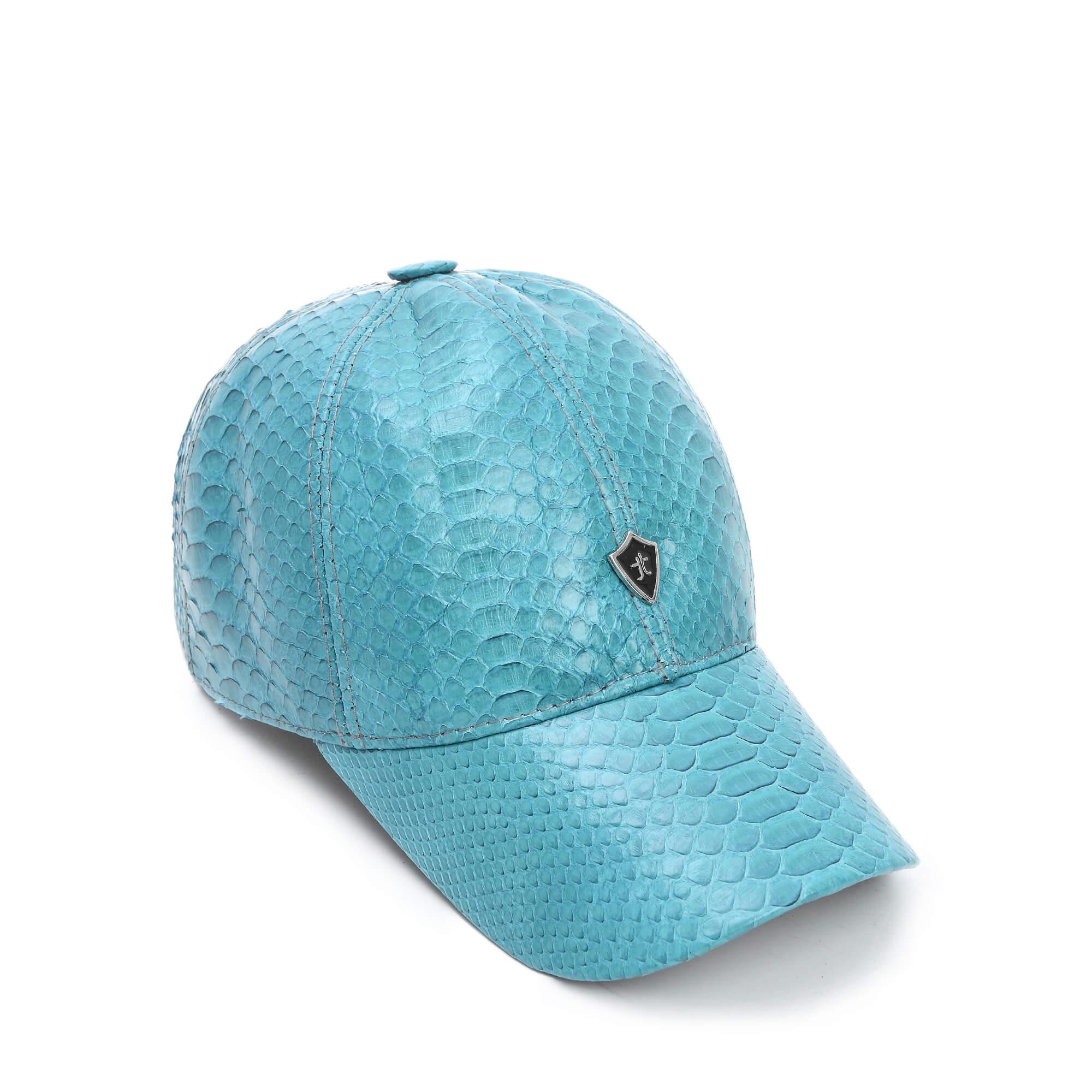 Tamer Tanca Erkek Kumaş Turkuaz Şapka