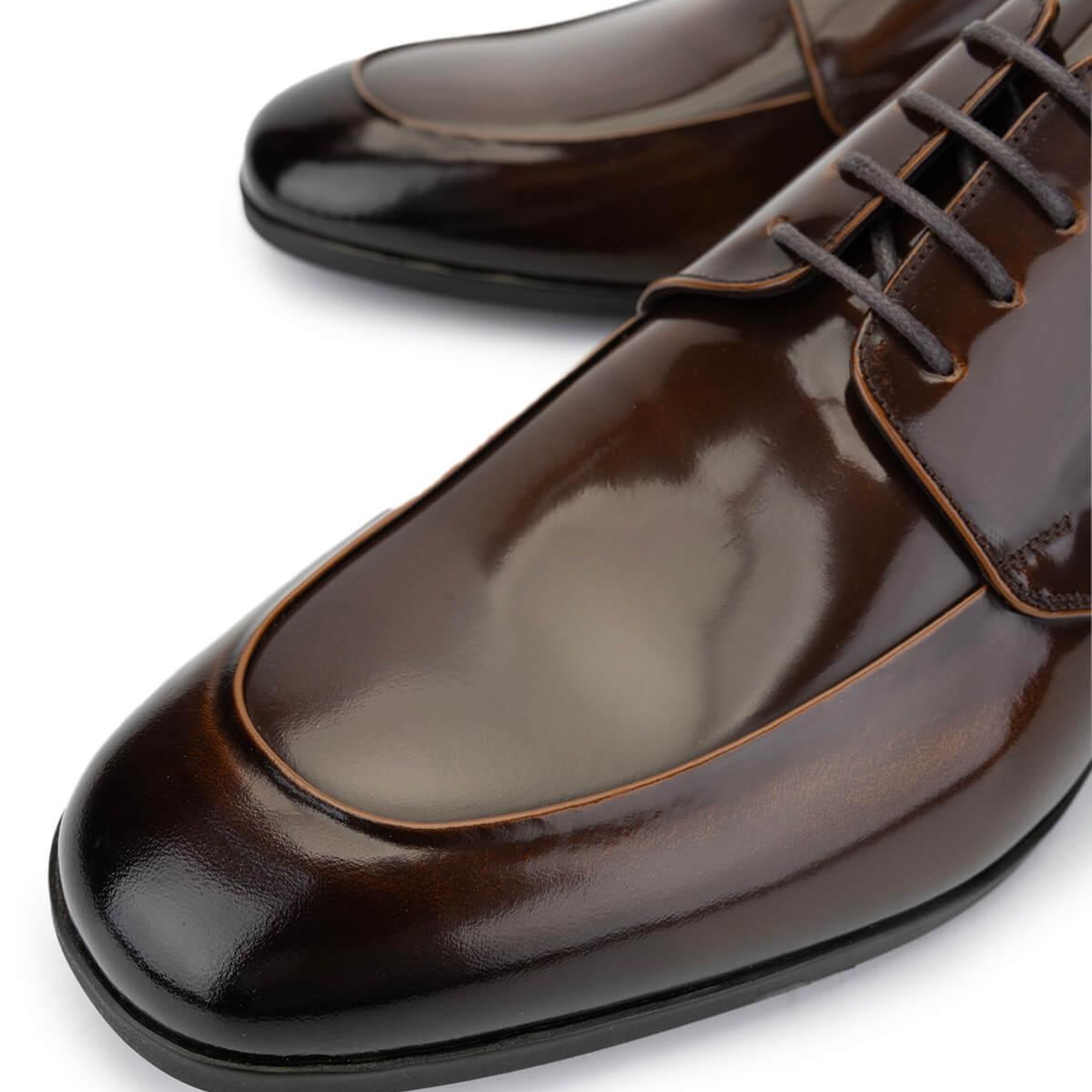 Tamer Tanca Erkek Hakiki Deri Kahverengi Klasik Ayakkabı