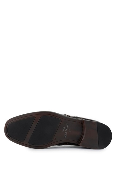  Tamer Tanca Erkek Hakiki Deri Kahverengi Klasik Ayakkabı