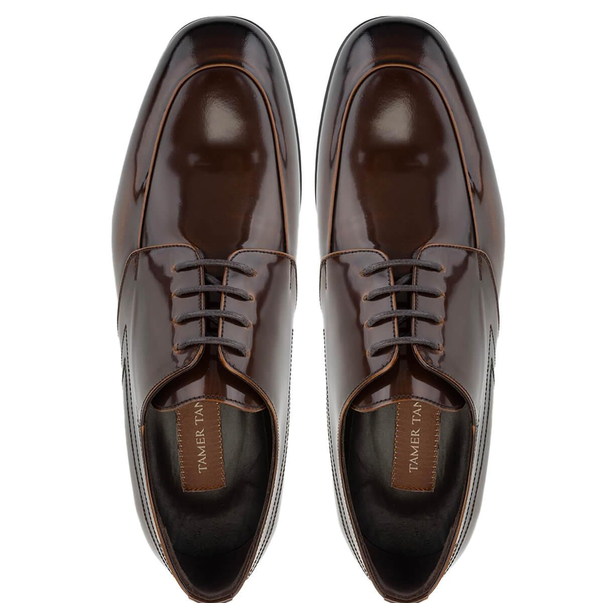 Tamer Tanca Erkek Hakiki Deri Kahverengi Klasik Ayakkabı