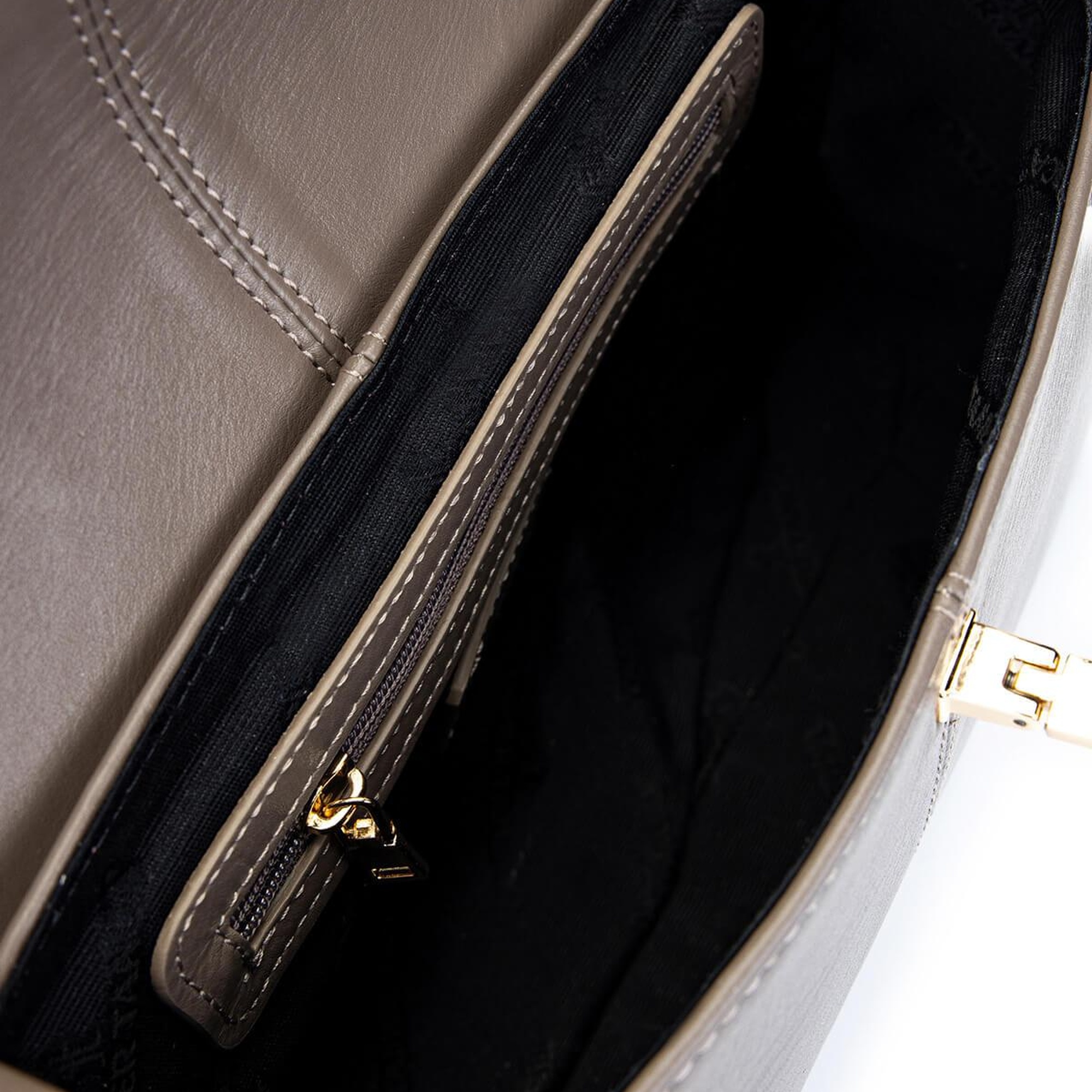 Tamer Tanca Kadın Hakiki Deri Vizon El Çantası