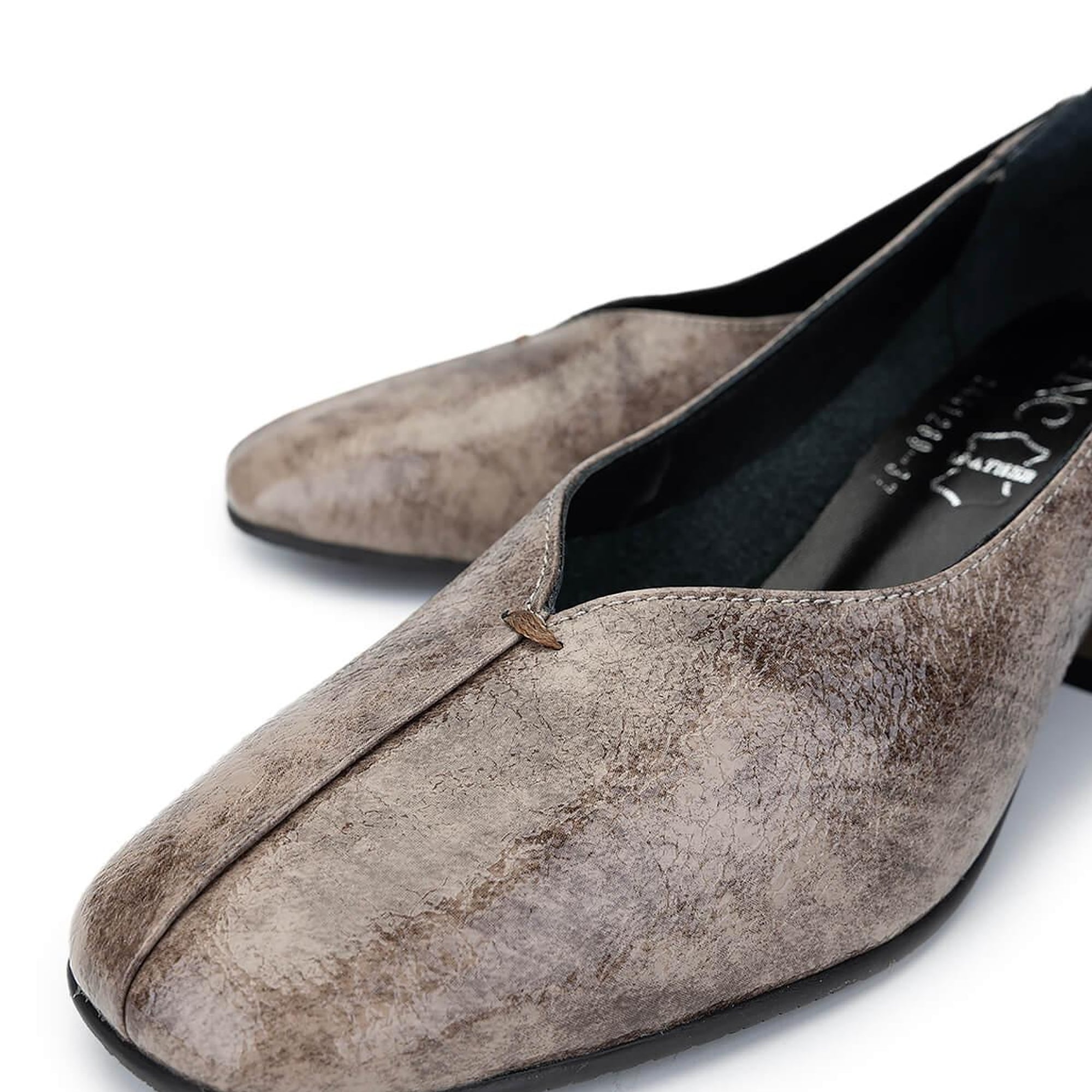 Tamer Tanca Kadın Hakiki Deri Vizon Rugan GOVA Ayakkabı