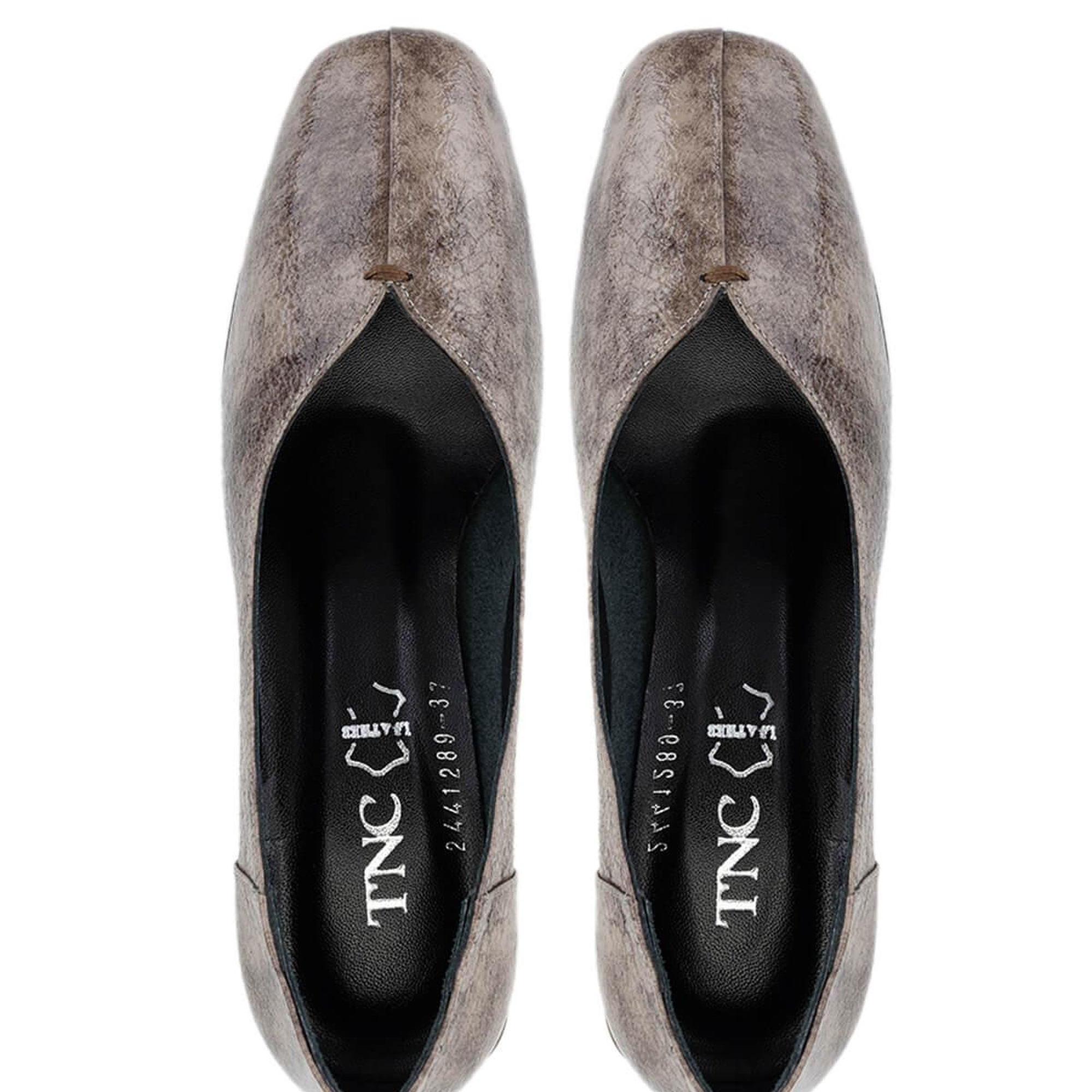 Tamer Tanca Kadın Hakiki Deri Vizon Rugan GOVA Ayakkabı