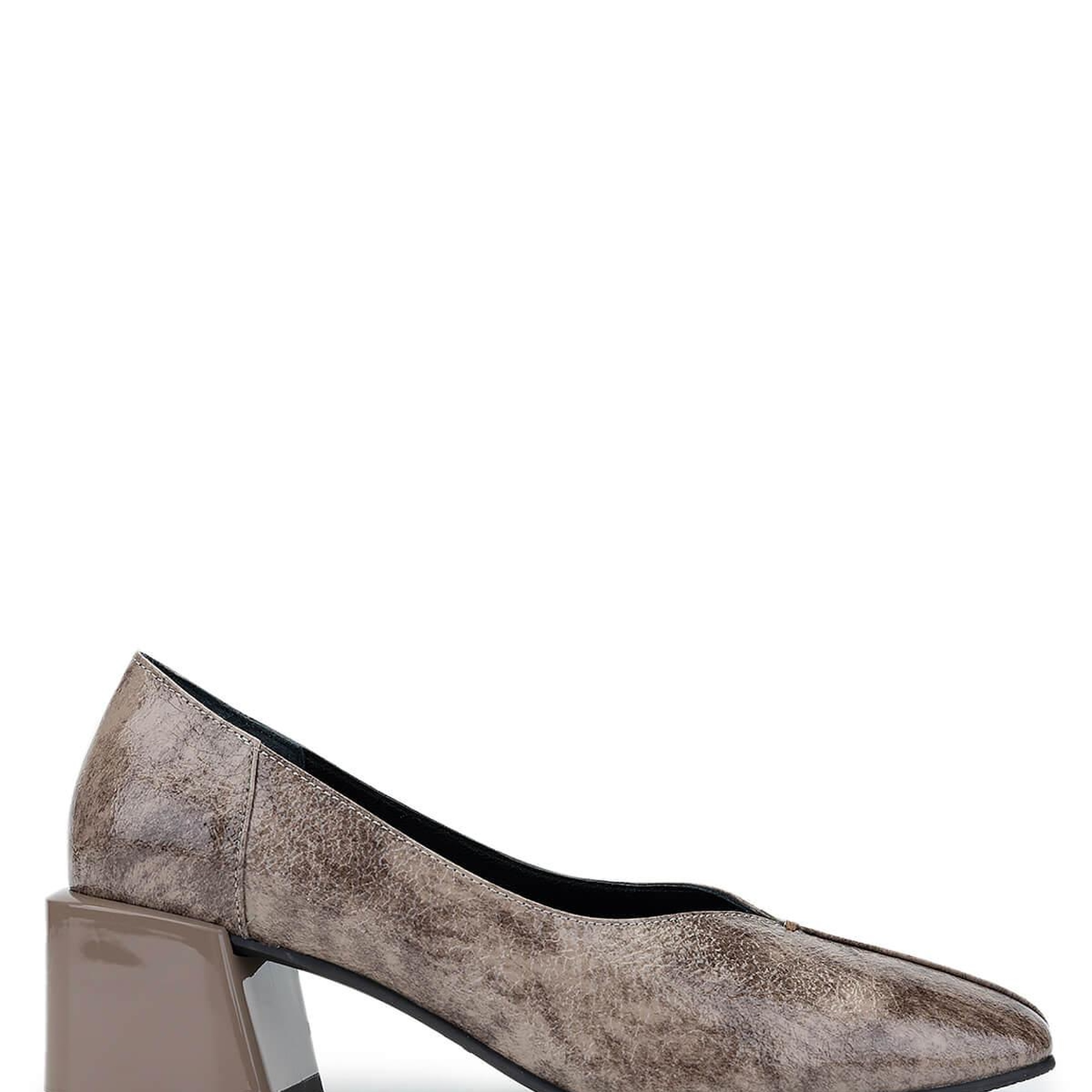 Tamer Tanca Kadın Hakiki Deri Vizon Rugan GOVA Ayakkabı