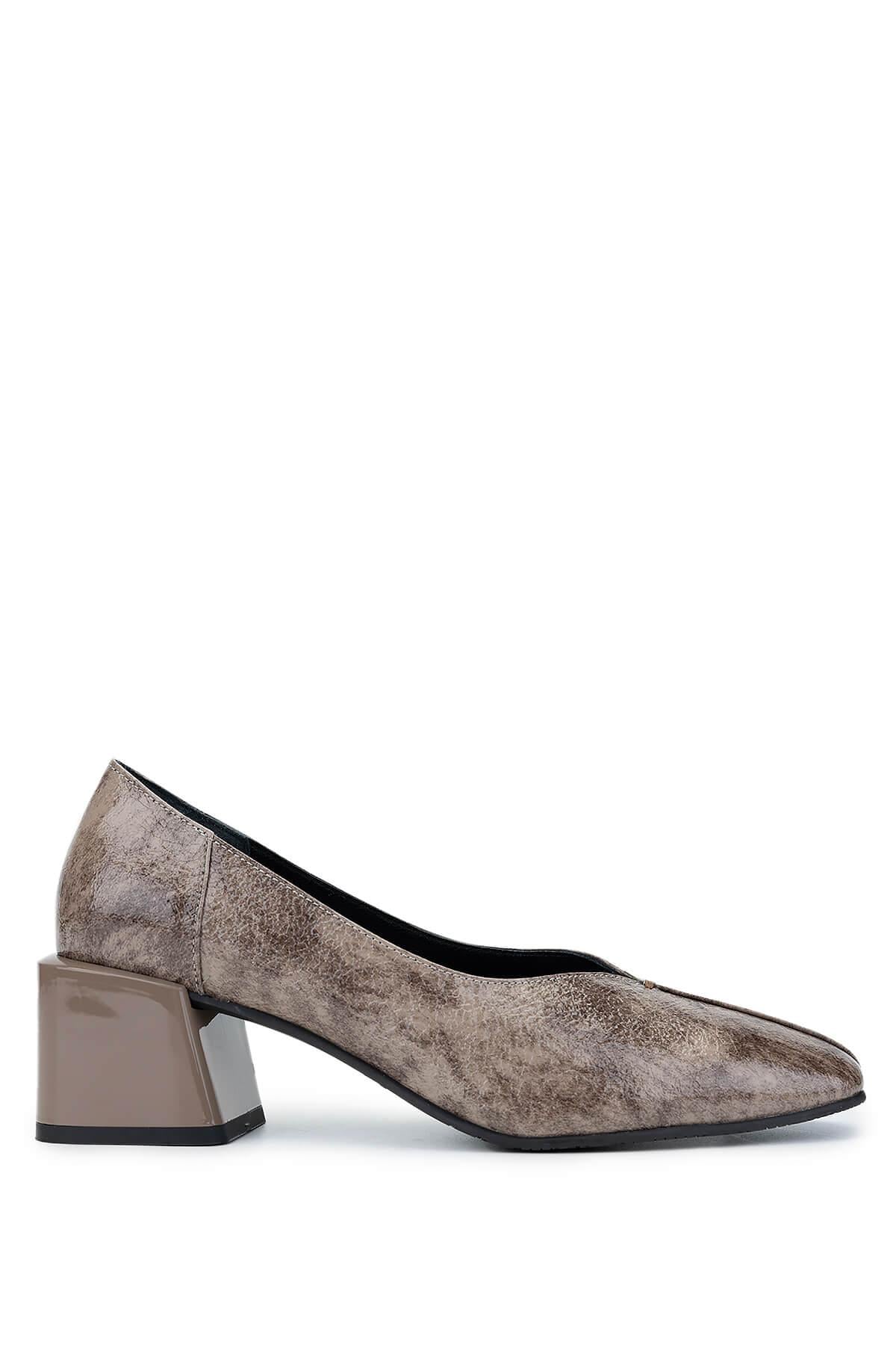  Tamer Tanca Kadın Hakiki Deri Vizon Rugan GOVA Ayakkabı