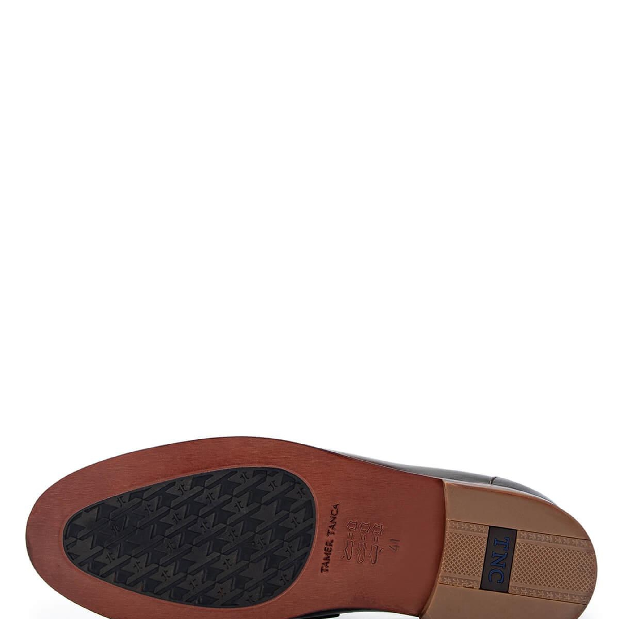 Tamer Tanca Erkek Hakiki Deri Kahverengi Klasik Ayakkabı