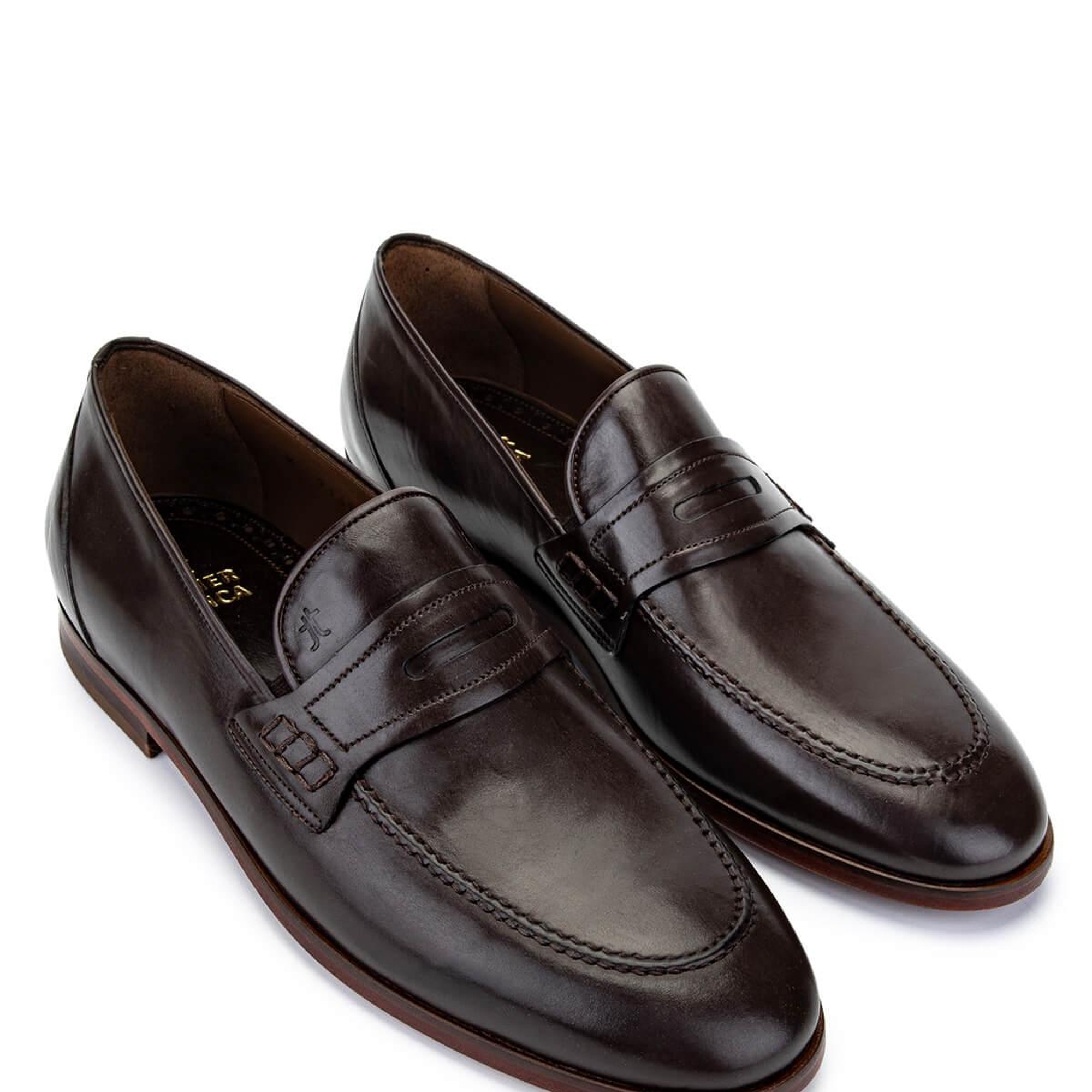 Tamer Tanca Erkek Hakiki Deri Kahverengi Klasik Ayakkabı