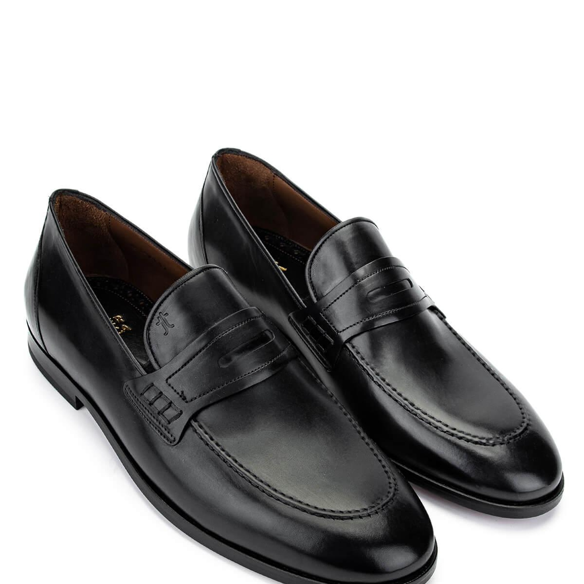 Tamer Tanca Erkek Hakiki Deri Siyah Klasik Ayakkabı