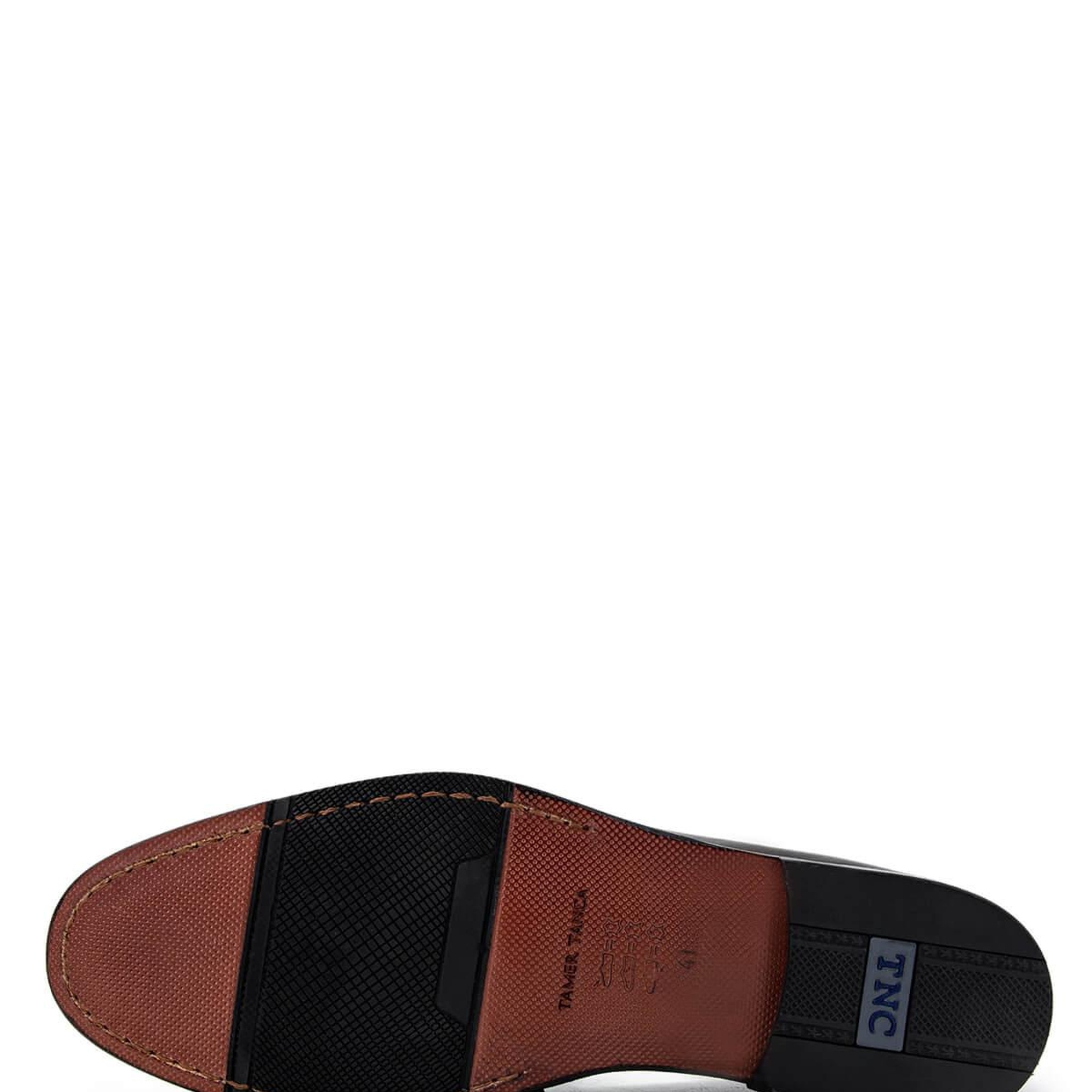 Tamer Tanca Erkek Hakiki Deri Siyah Klasik Ayakkabı