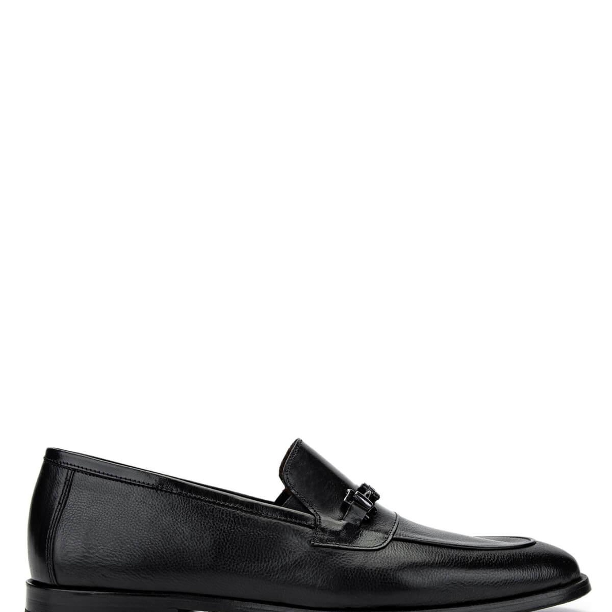 Tamer Tanca Erkek Hakiki Deri Siyah Klasik Ayakkabı