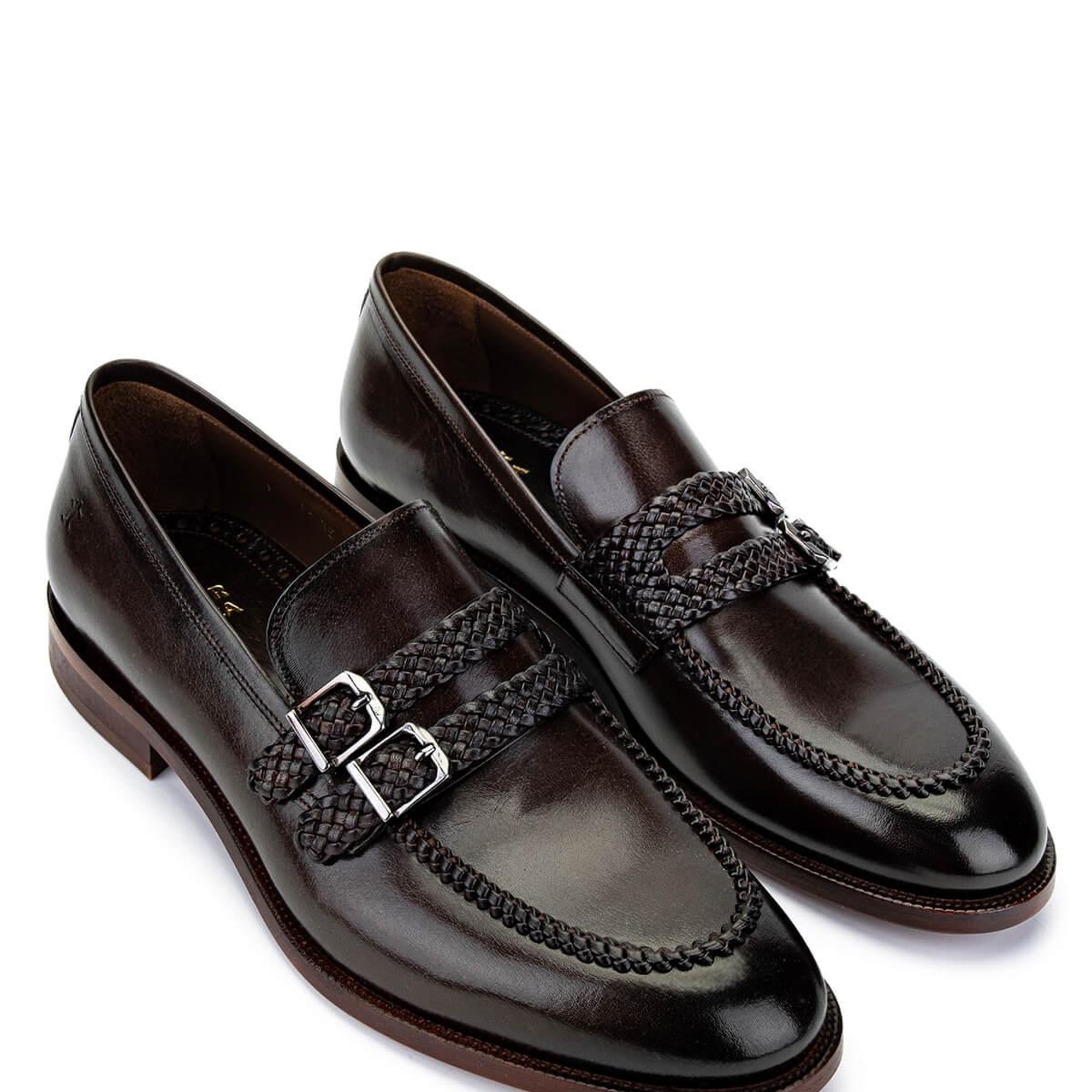 Tamer Tanca Erkek Hakiki Deri Kahverengi Klasik Ayakkabı